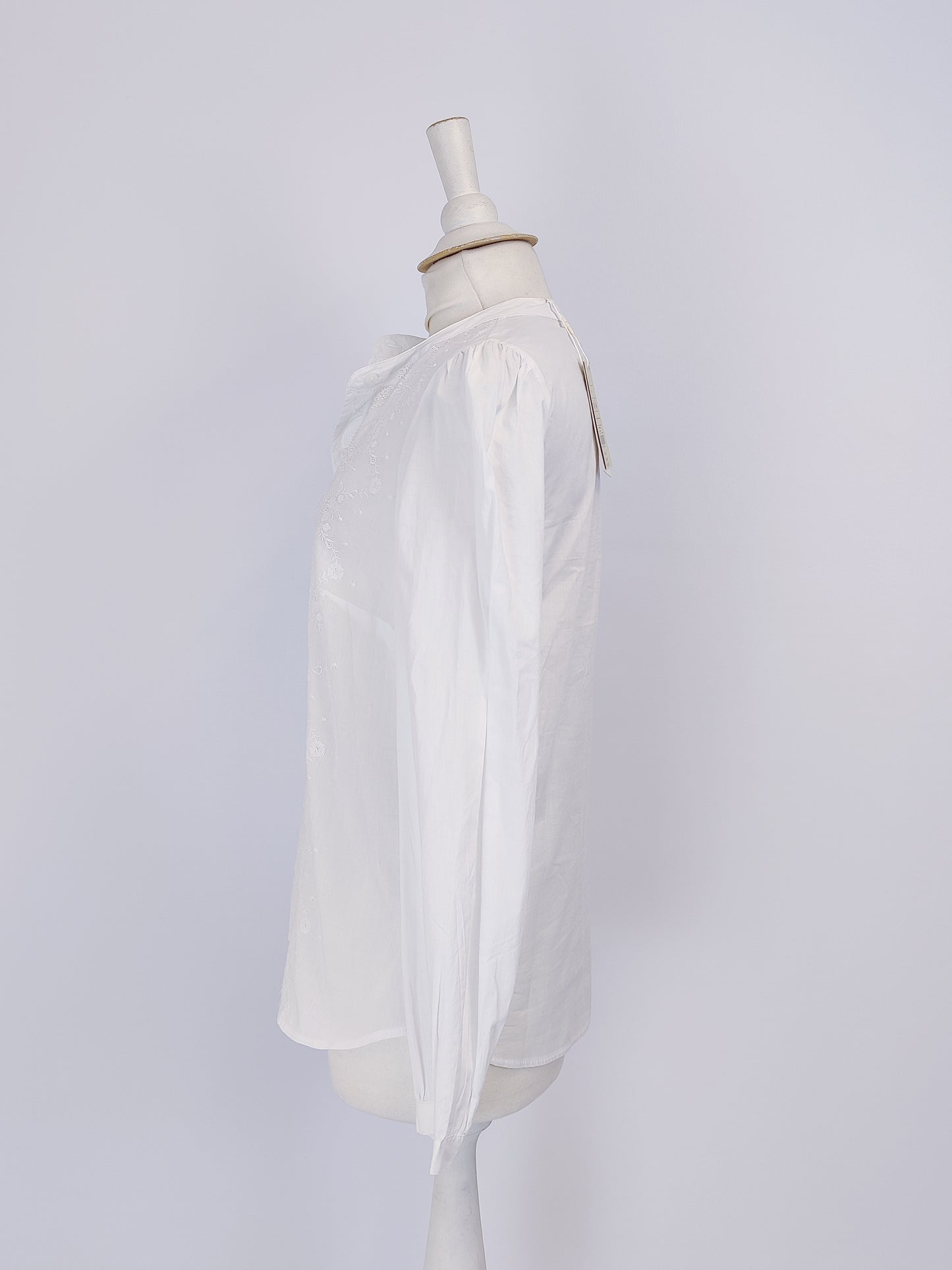 Monsoon Embroidered White Long Sleeved Top