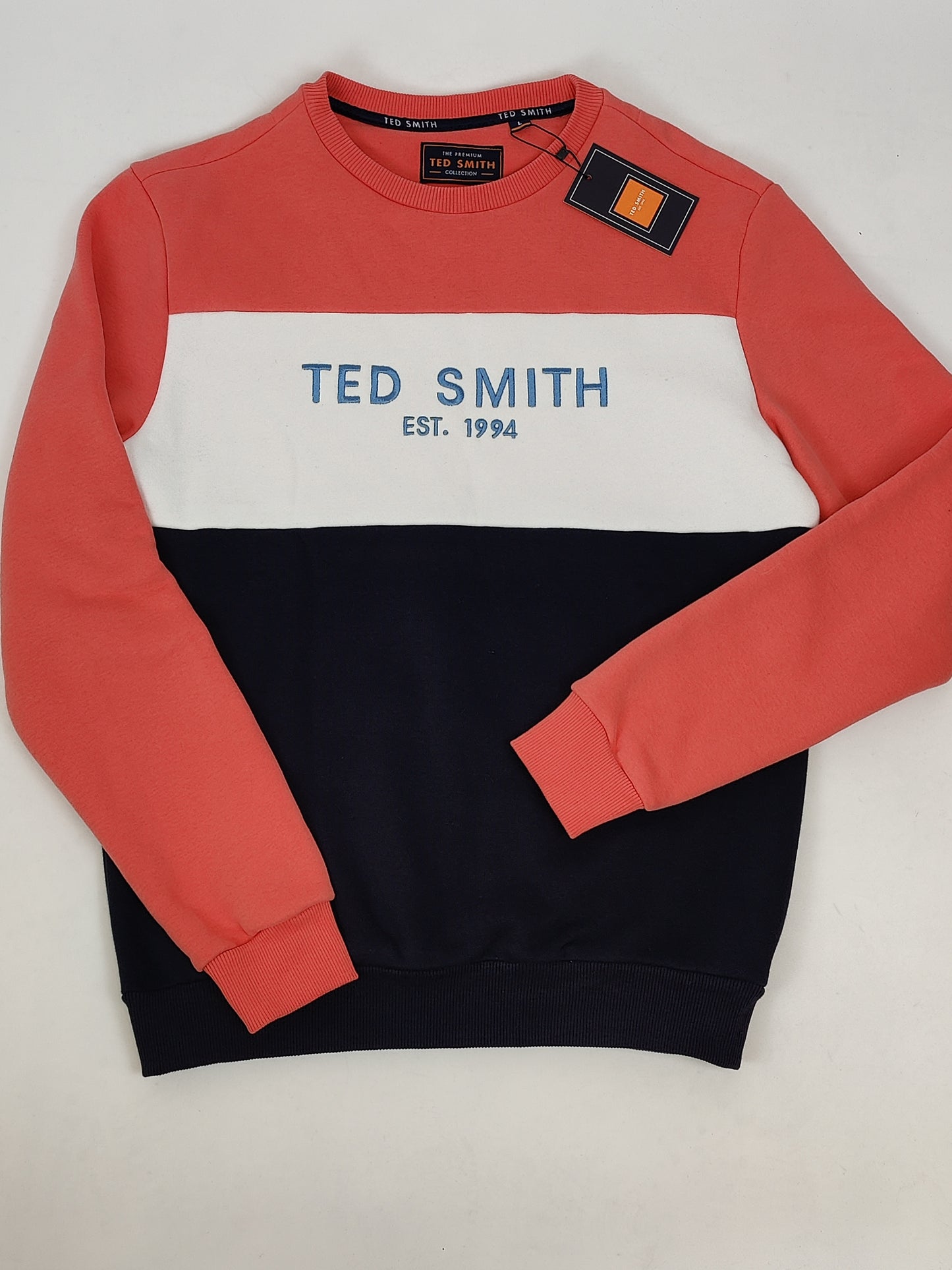 Ted Smith Waxy Block Sweater