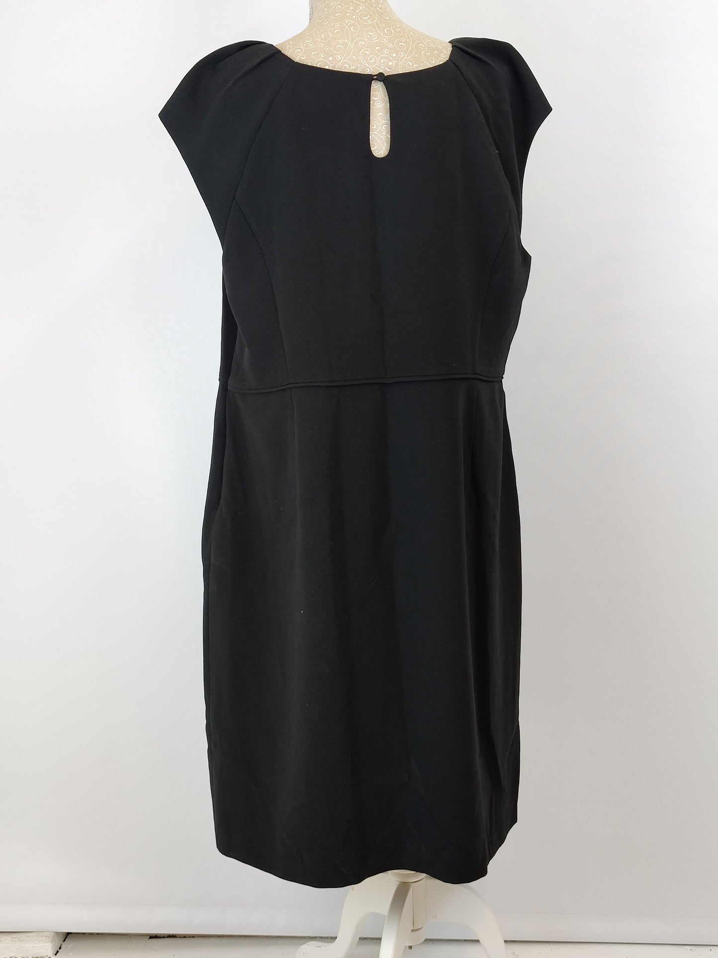 Moonsoon Black Hand Embellished Dress