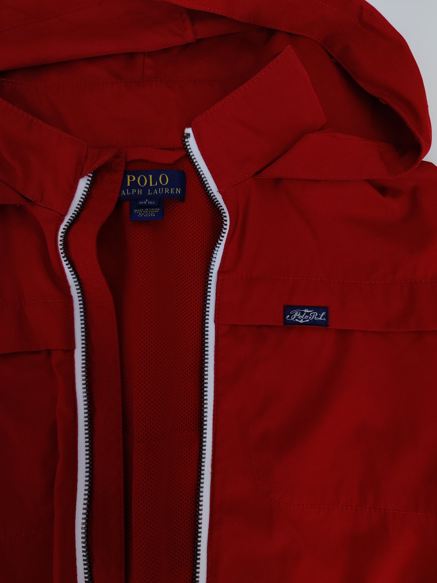 Ralph Lauren Polo Windbreaker Hooded Jacket