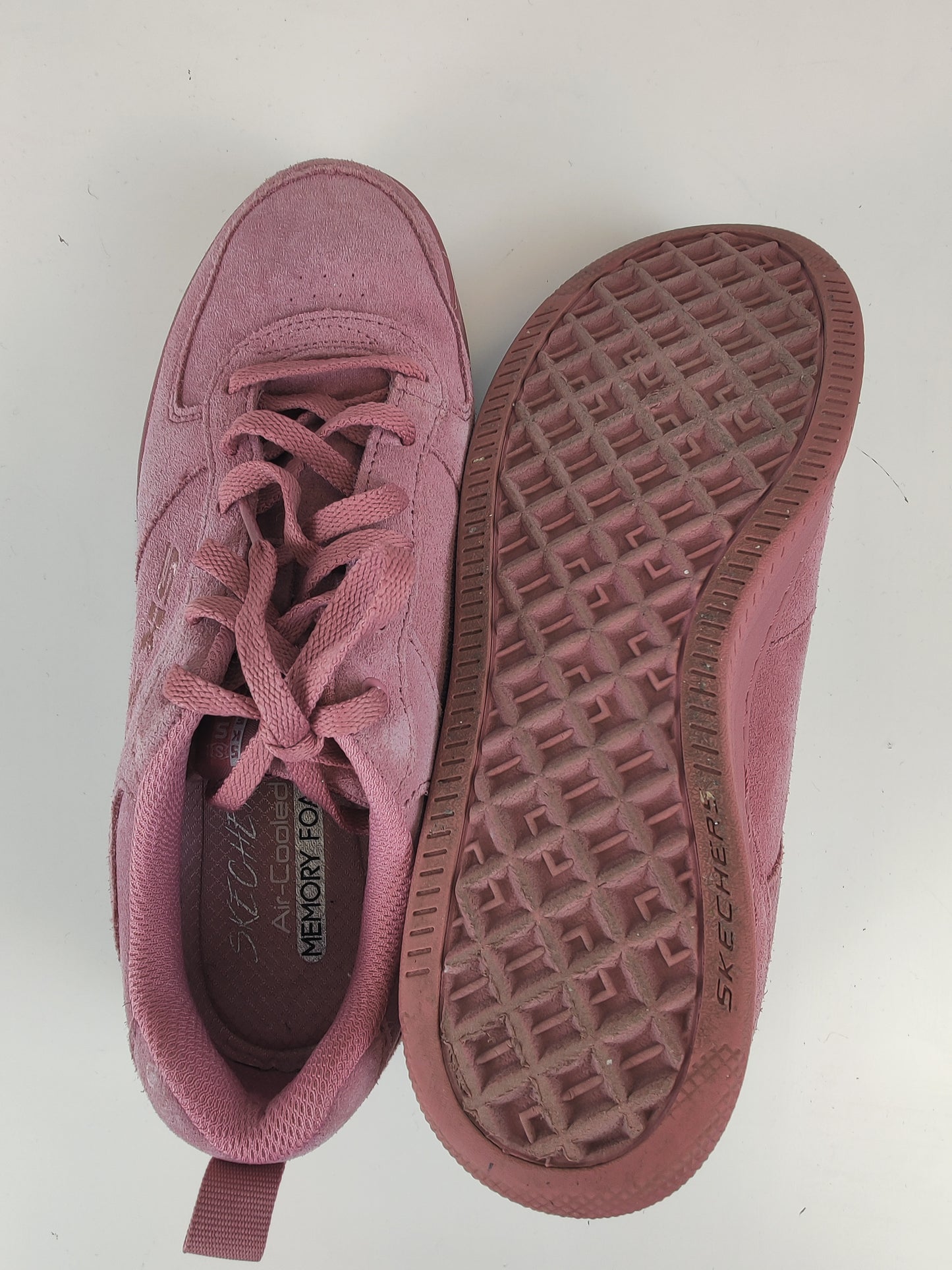 Skechers / SKX Pink Suede Trainers