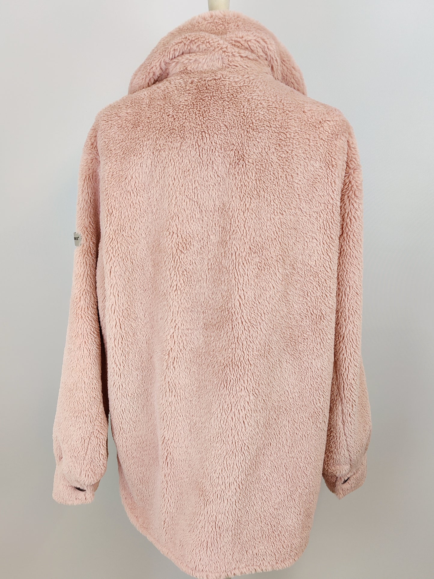 Frieda & Freddies Pink Teddy Style Jacket - EU 40