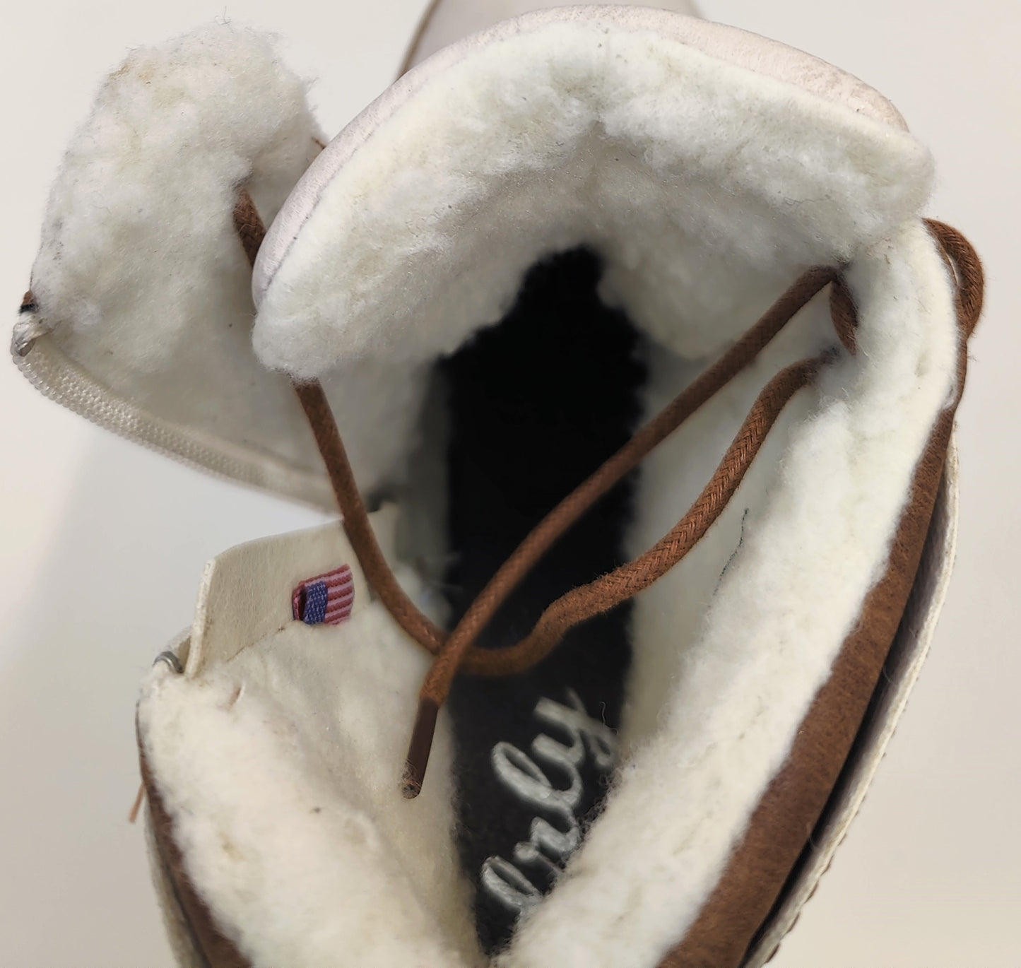 Drilleys Fur-Lined Boots - Light Fawn