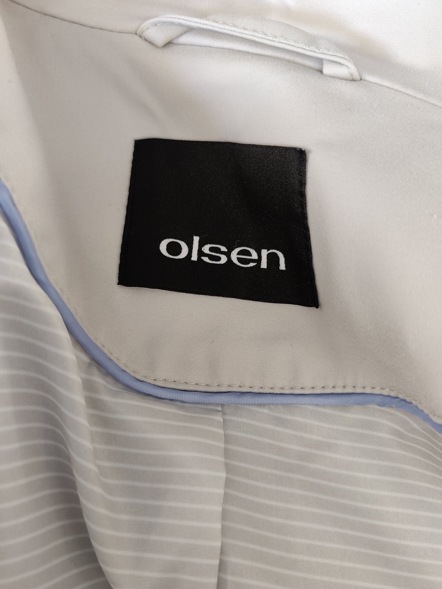 Olsen Light Grey/Off White Jacket