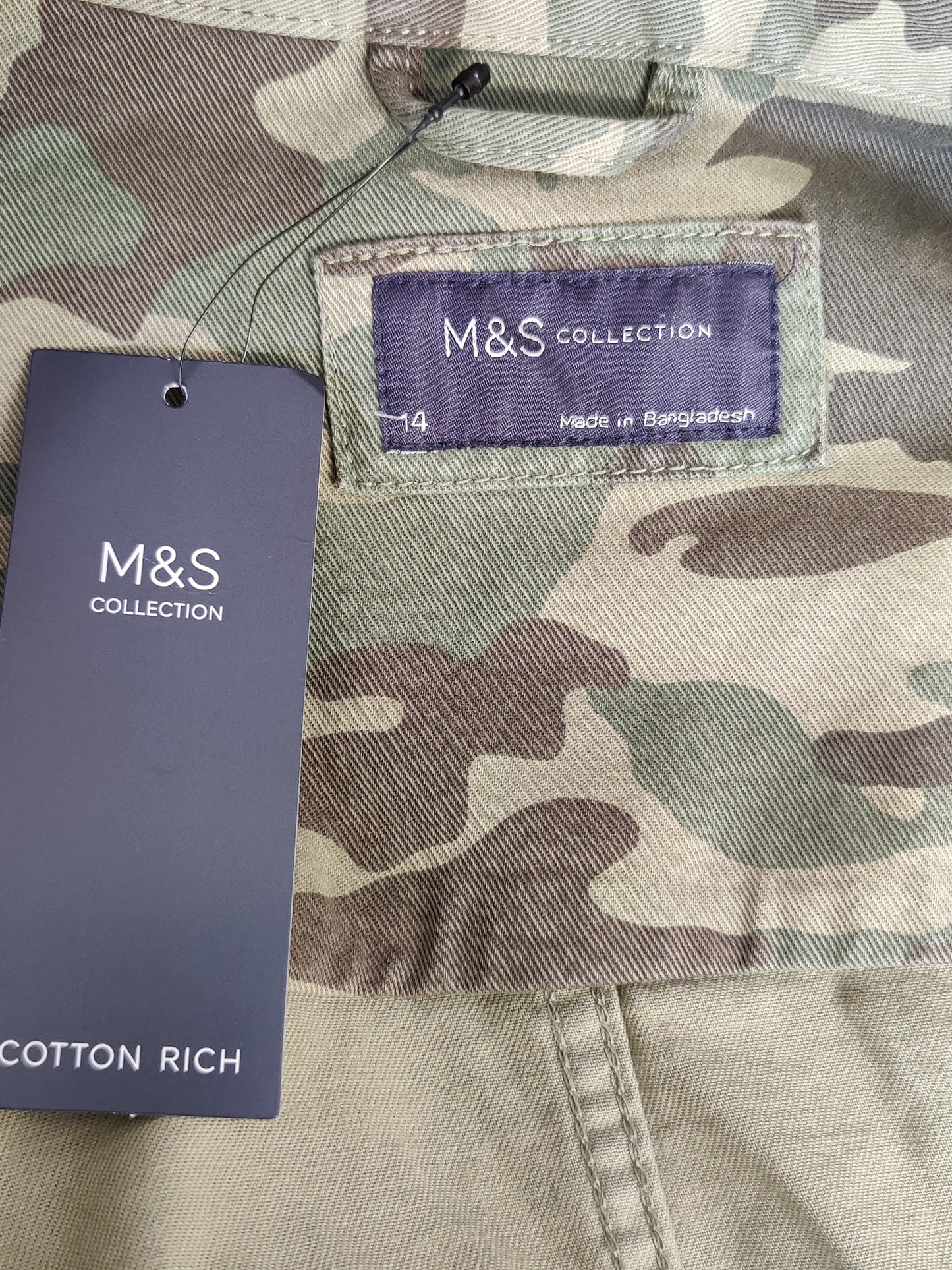 Marks and Spencer Khaki and Green Jacket