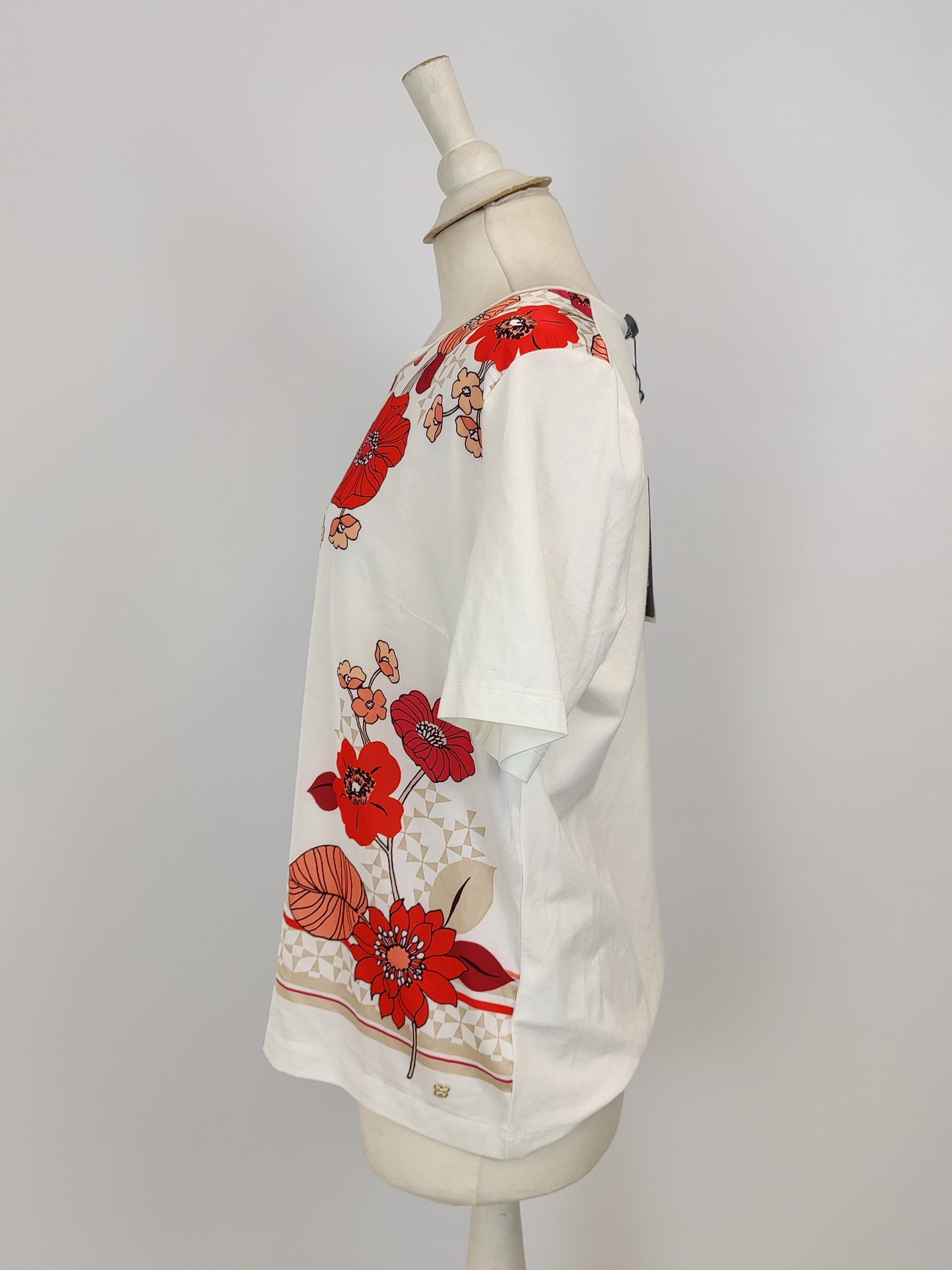 Basler Floral Print T-Shirt
