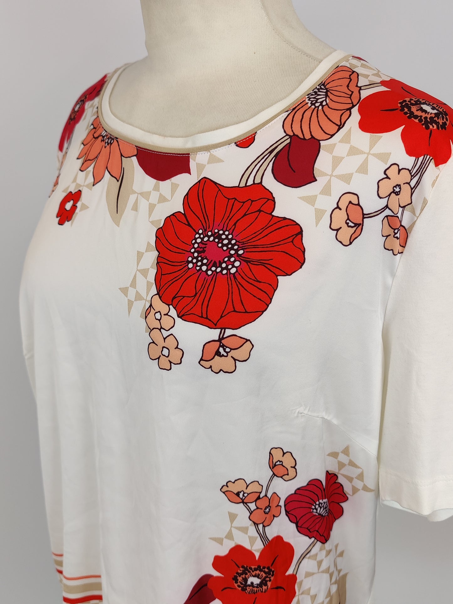 Basler Floral Print T-Shirt