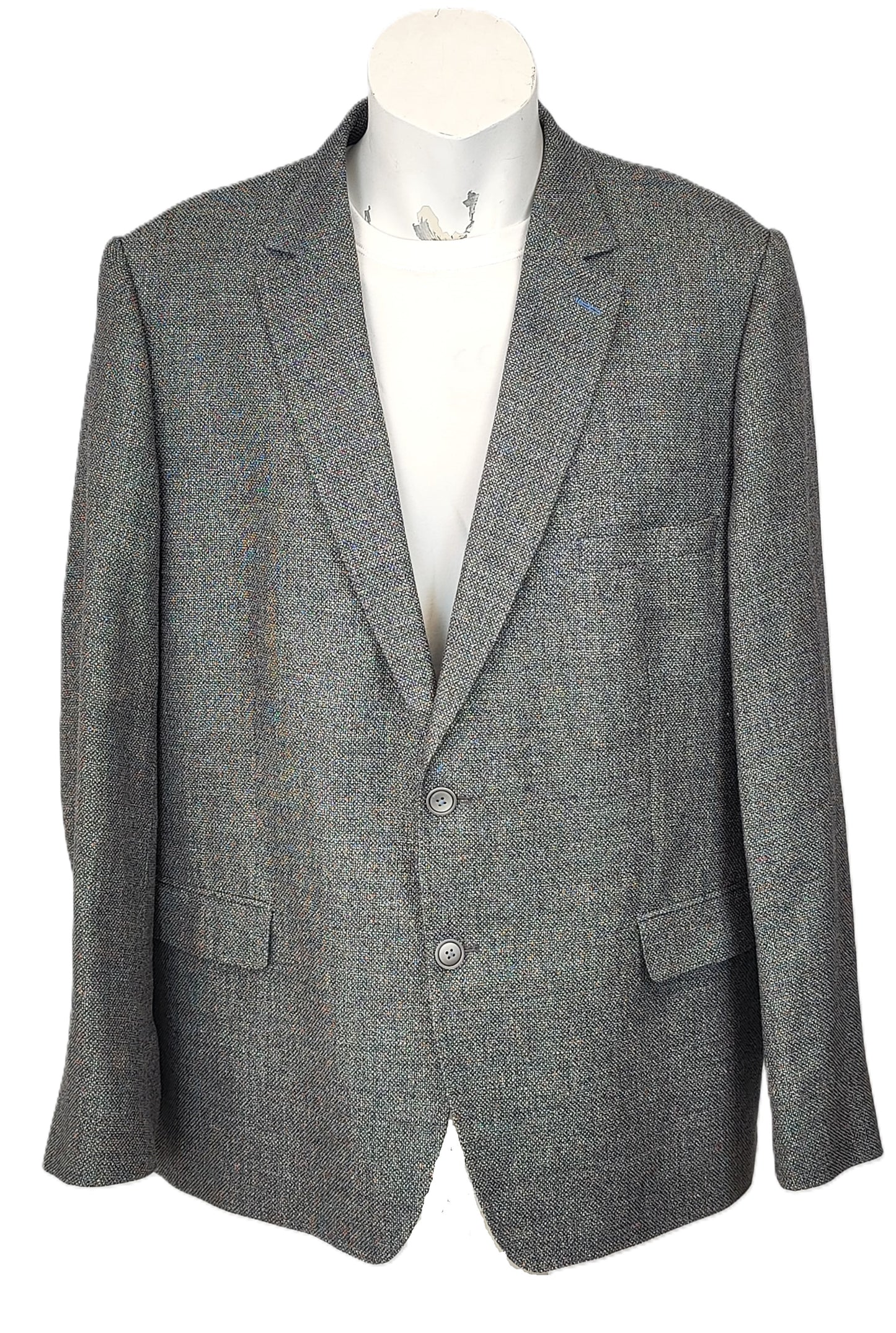 Douglas Wool Sports Jacket- Grey