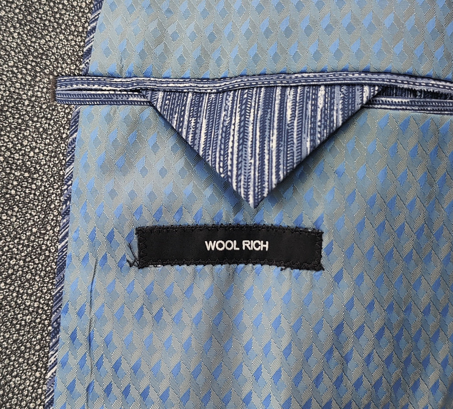 Douglas Wool Sports Jacket- Grey