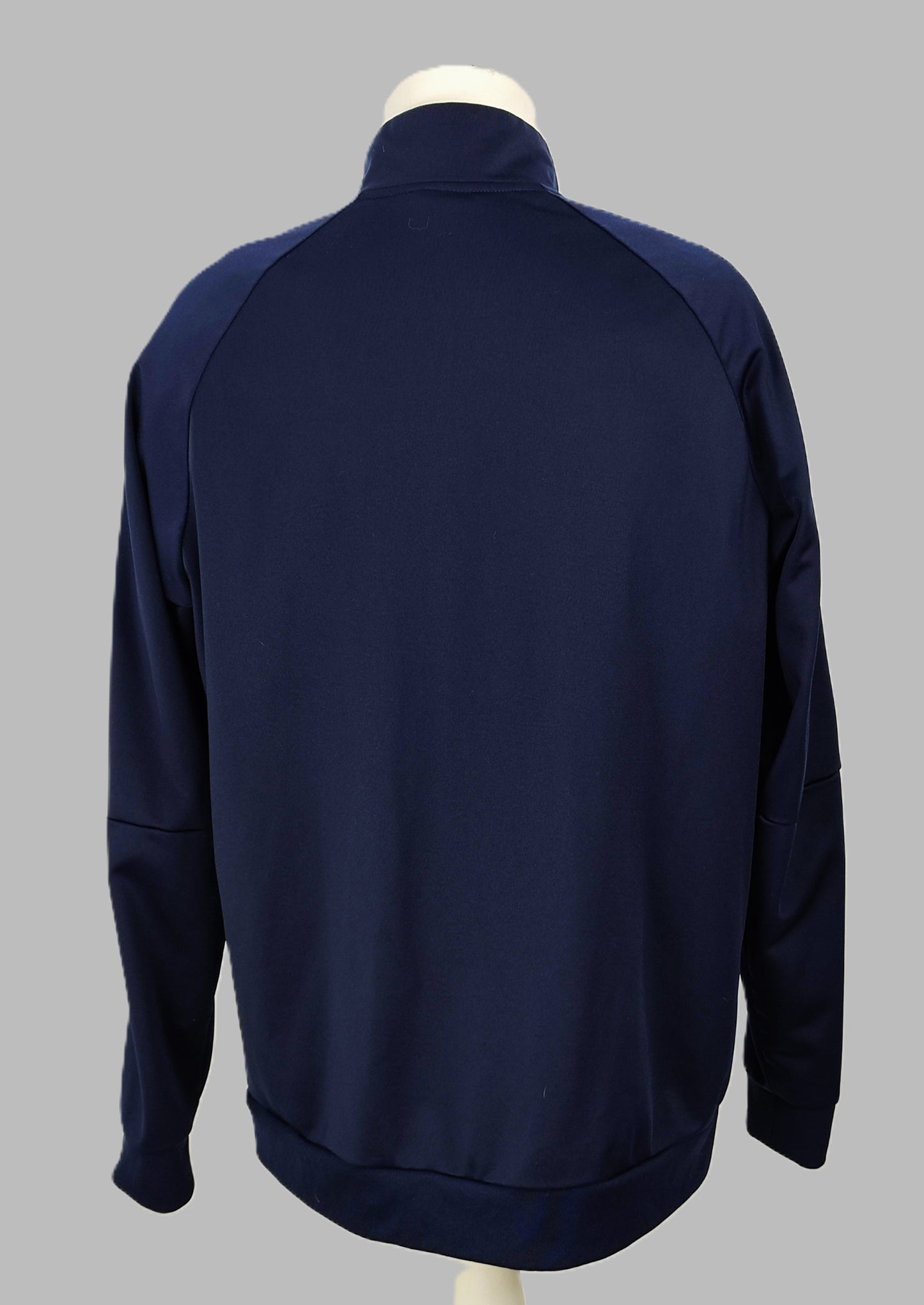 Adidas Climalite Zip-Up Tracksuit Top-Navy