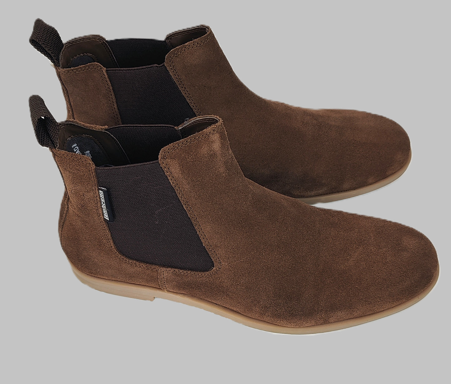 Lambretta Chelsea Boot Brushed Suede-Brown/Tan