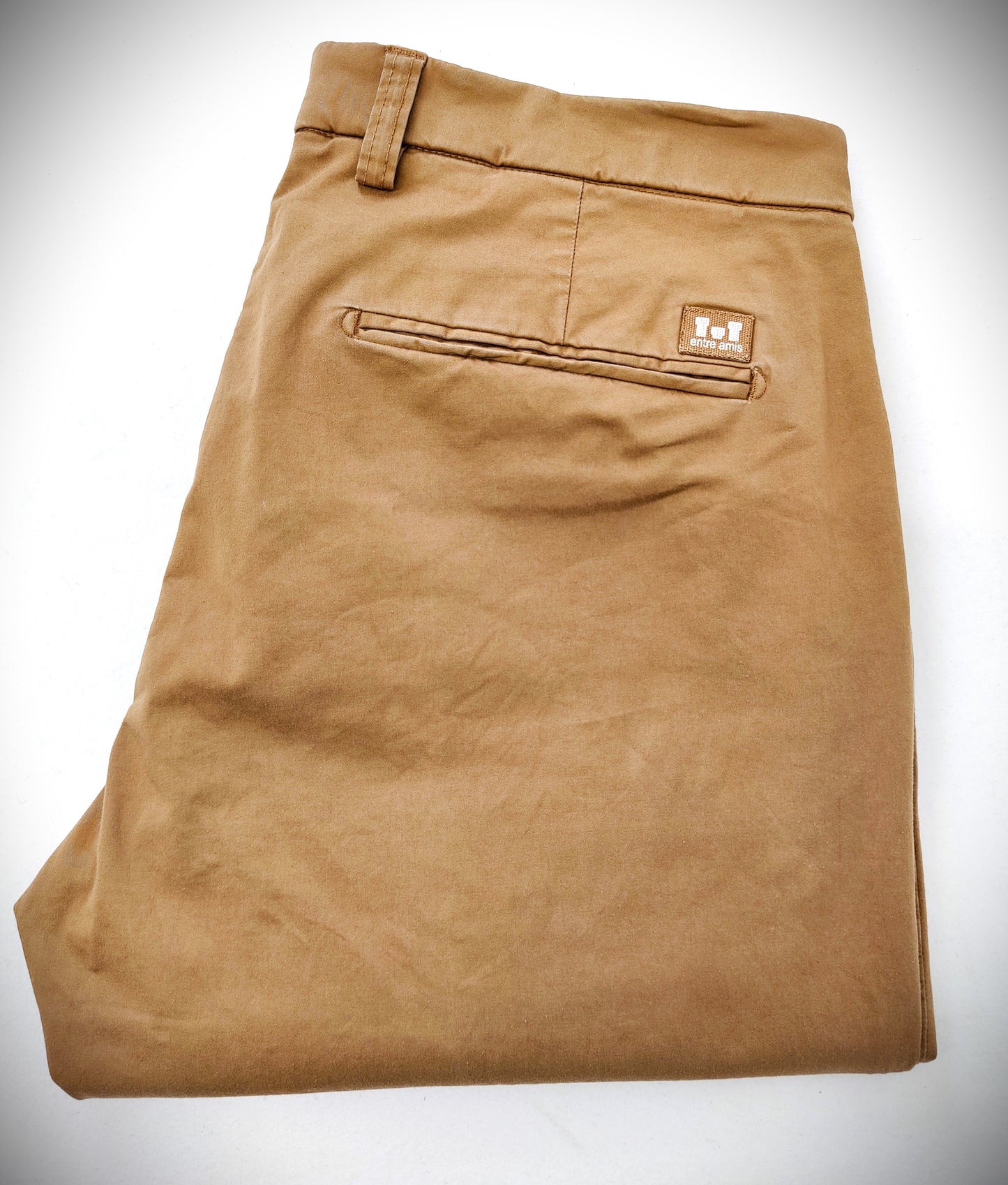 Entre Amis -Tk America Slim Tailored Chino's-Tan
