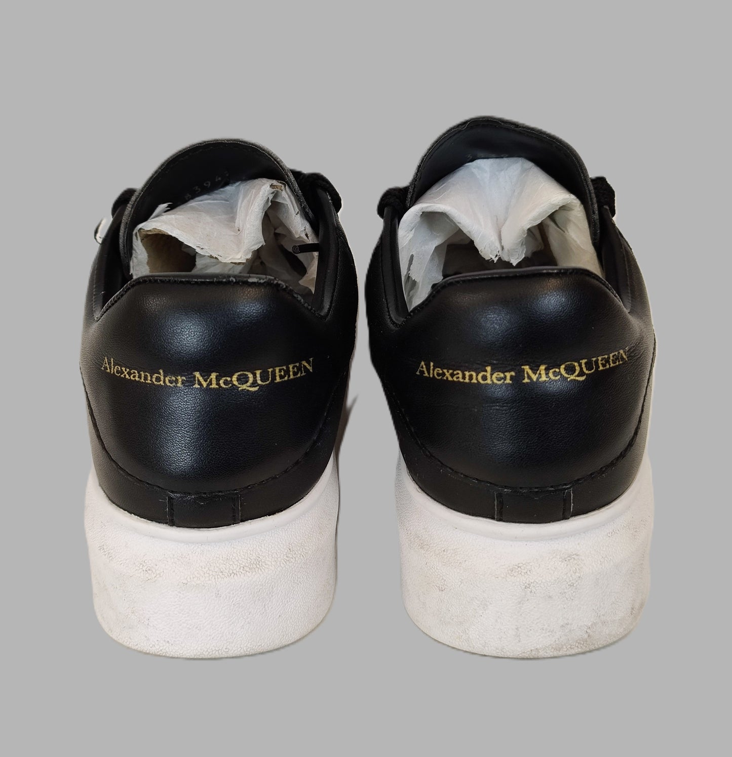 Alexander McQueen Oversized Sneakers - Black and White