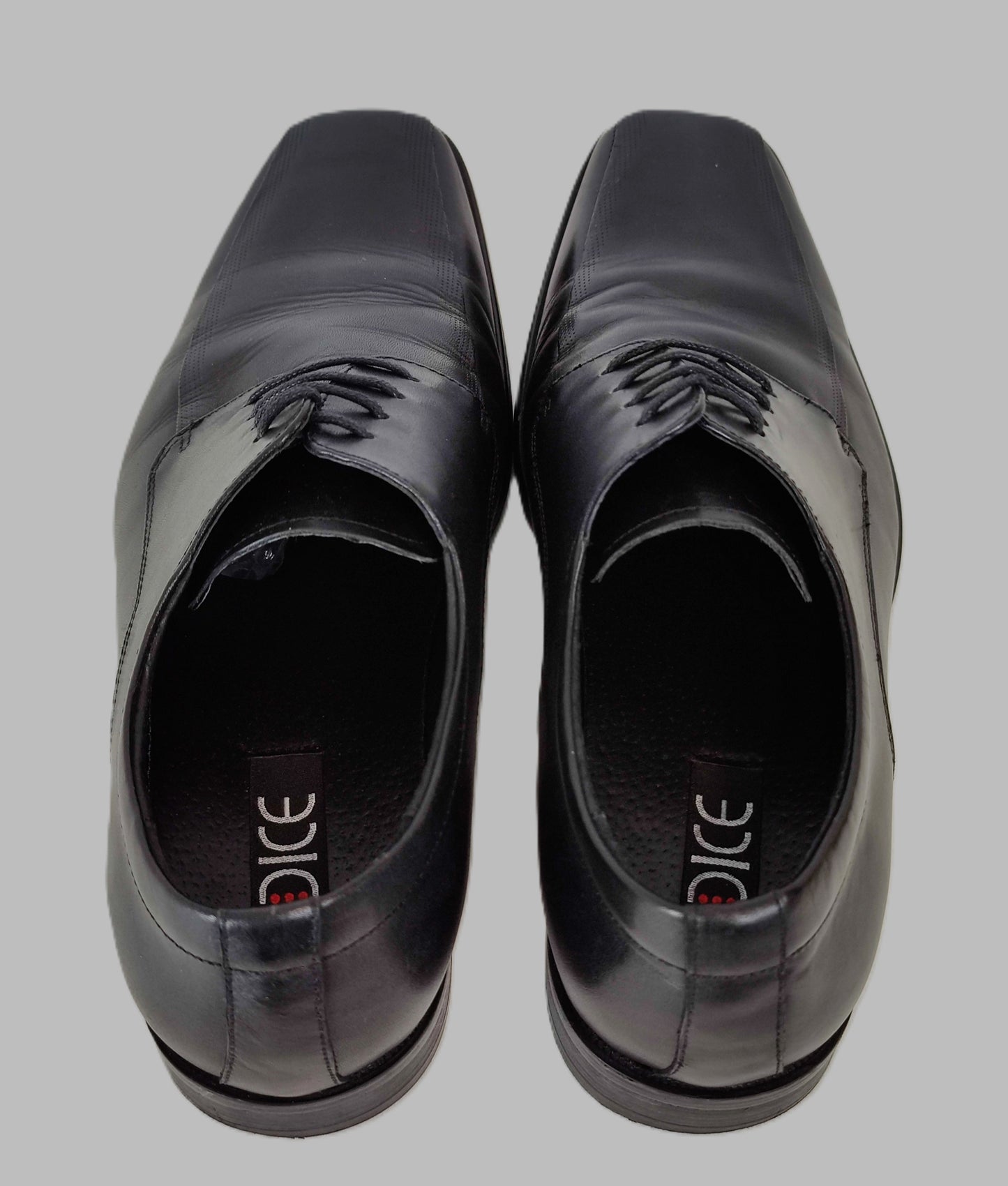 DICE Leather Dress Shoes - Black