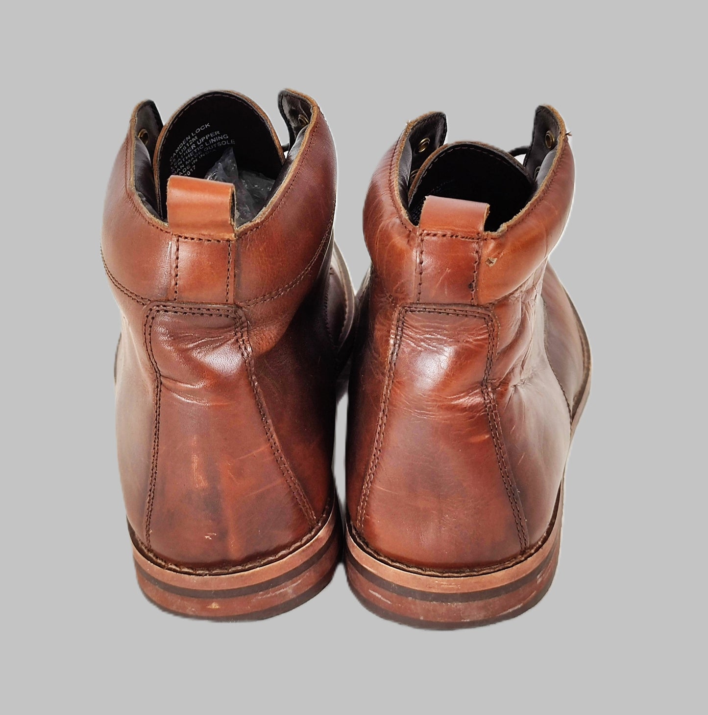 Dune London Casual Leather Boots - Brown