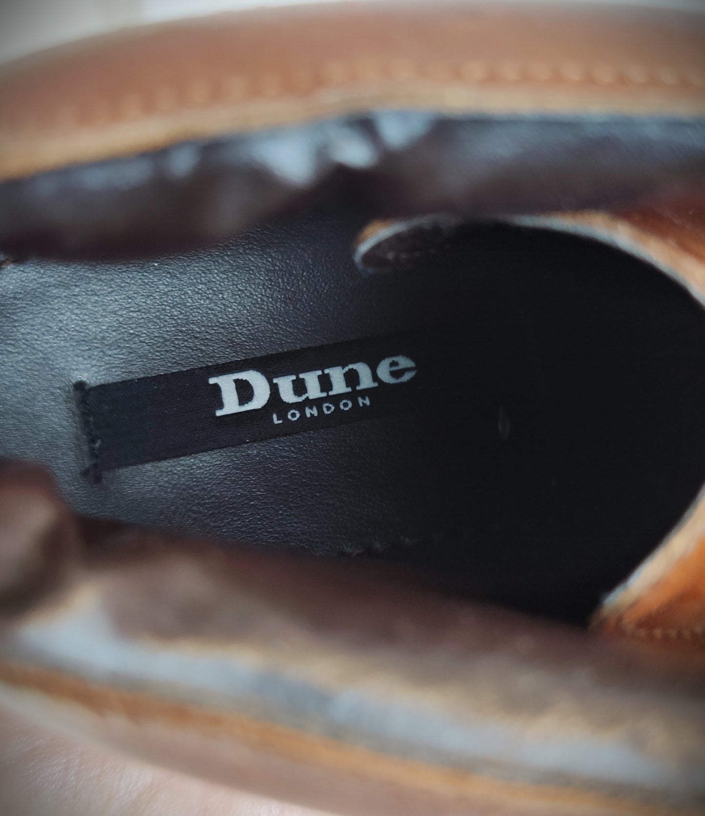 Dune London Casual Leather Boots - Brown