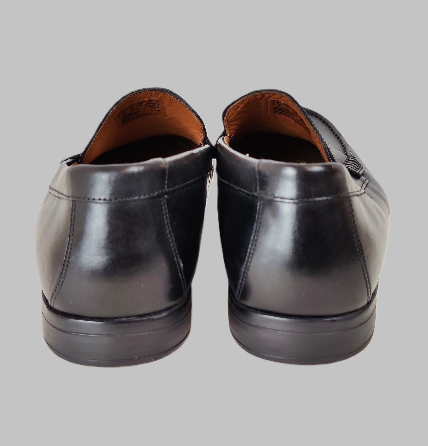 Clarks Claude Lane Formal Slip On Shoes - Black