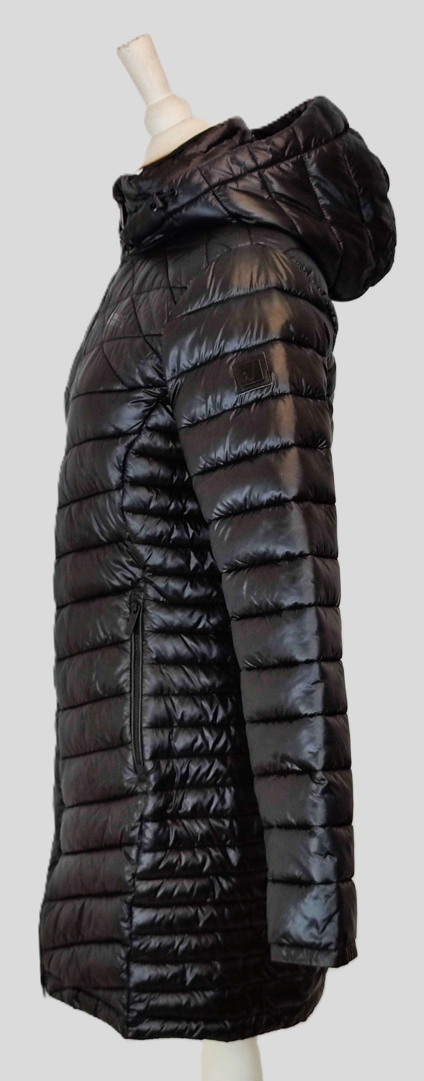 Regatta Andel Ladies Long Quilted Jacket-Black