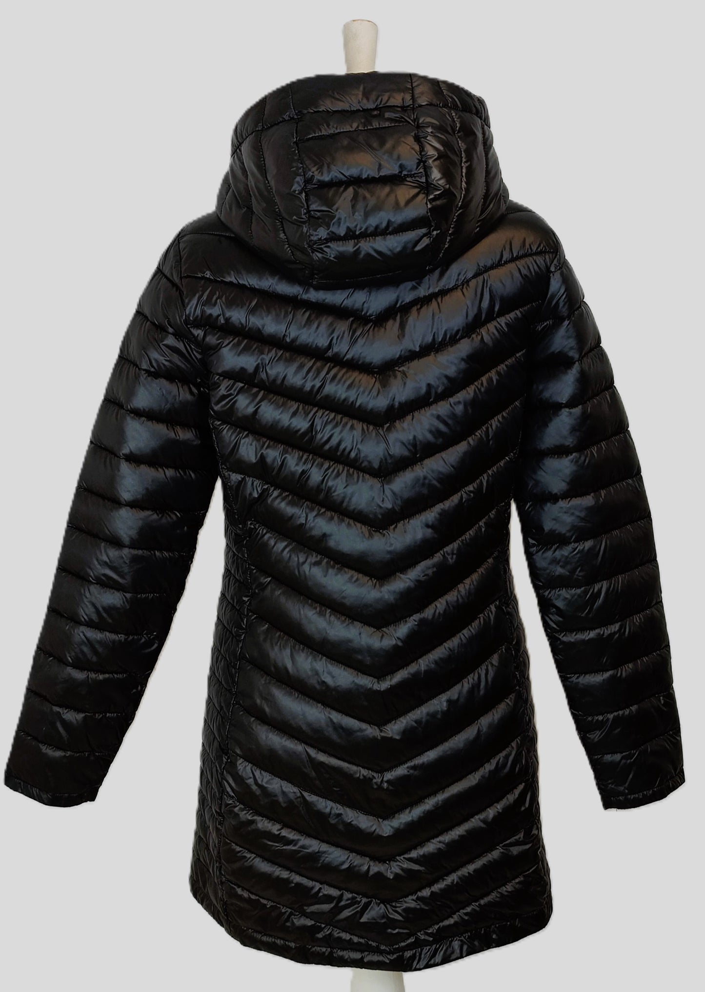 Regatta Andel Ladies Long Quilted Jacket-Black