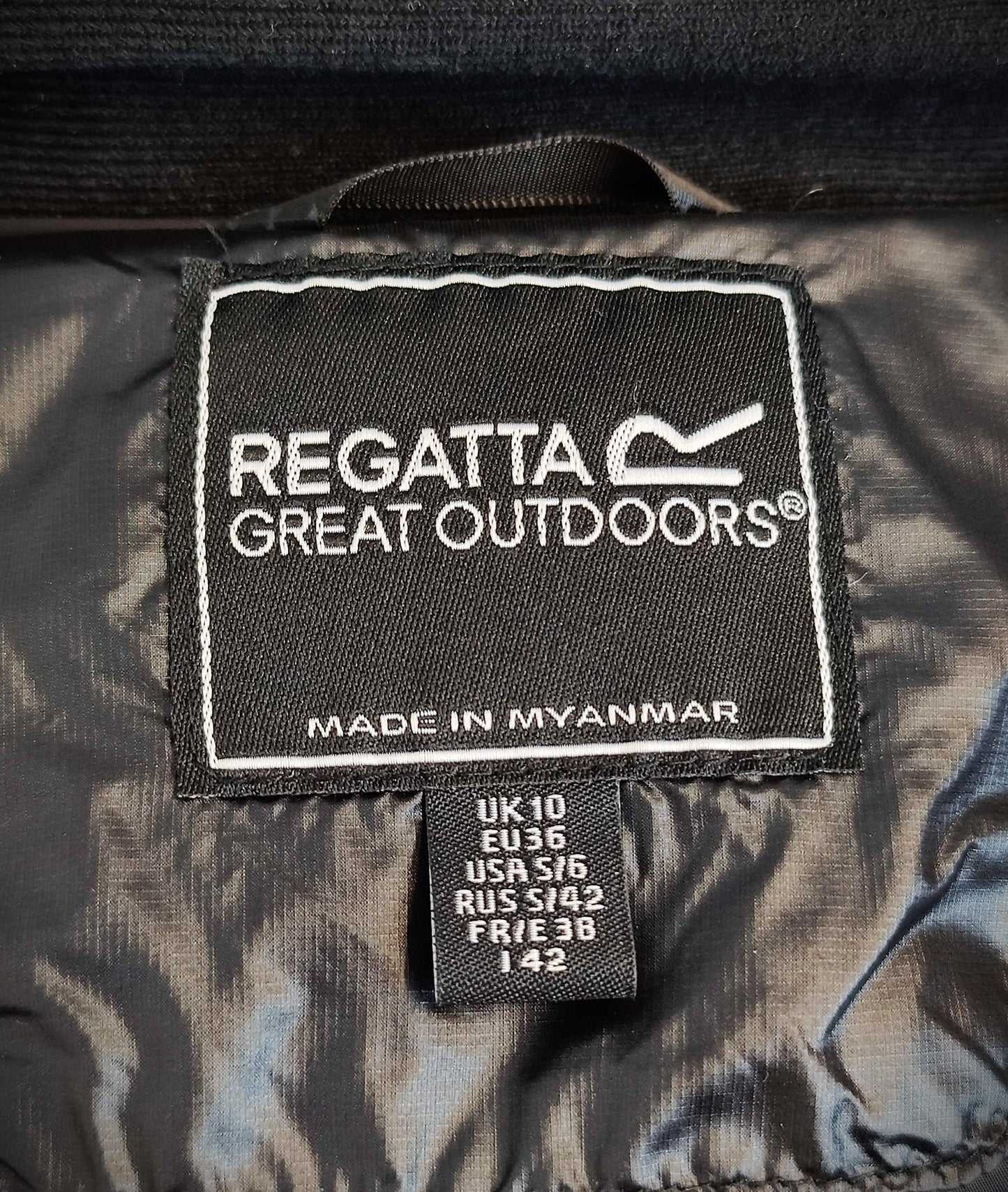 Regatta Andel Ladies Long Quilted Jacket-Black