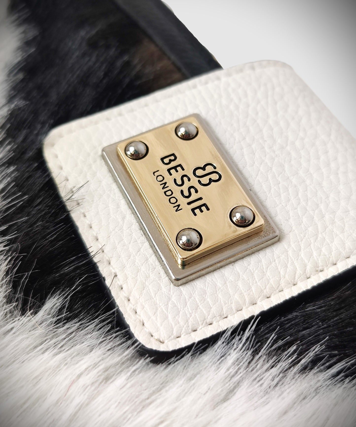 Bessie London Colorful Fur Wallet