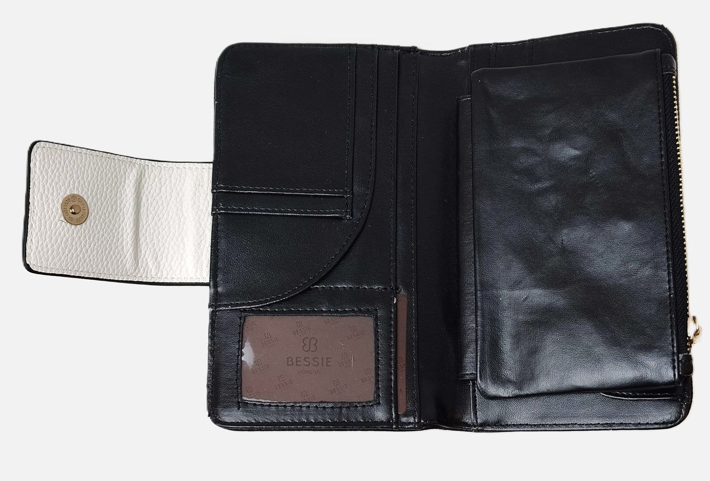 Bessie London Colorful Fur Wallet