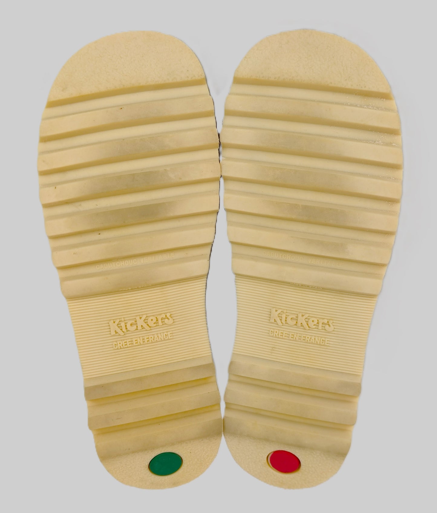 Kickers® Vintage Engraved Leather Boots - Multicoloured