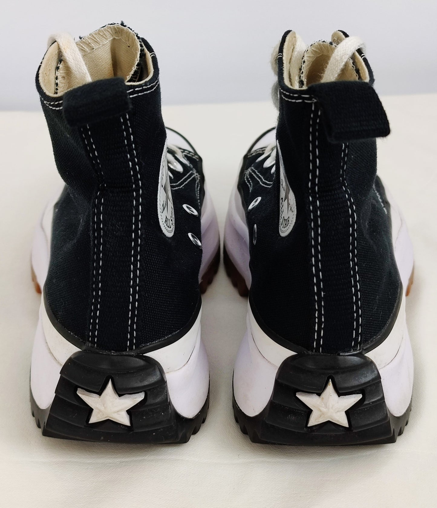 Converse Run Star Hike Women's Trainers- Black and White