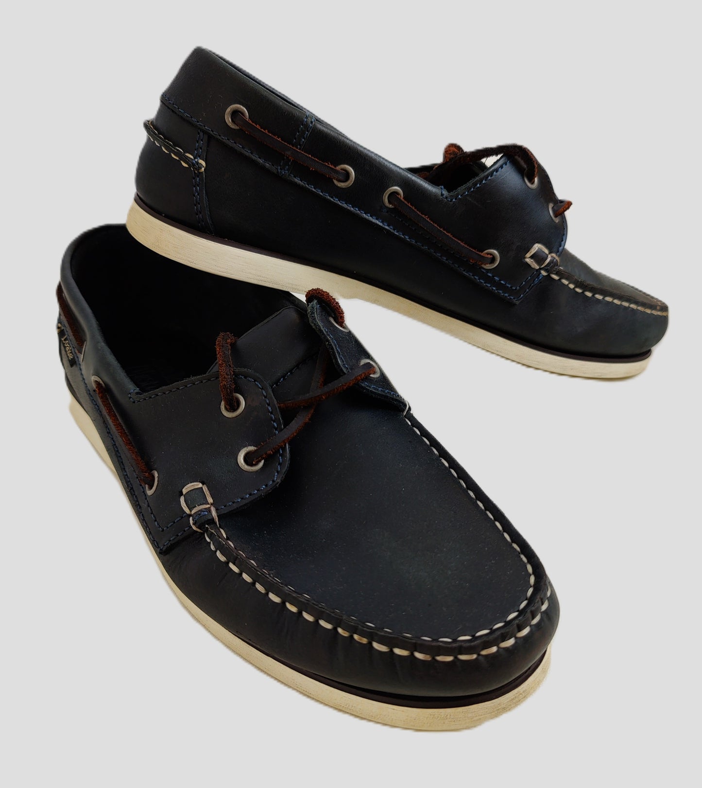 Loake "Lymington" Boat Shoes - Navy