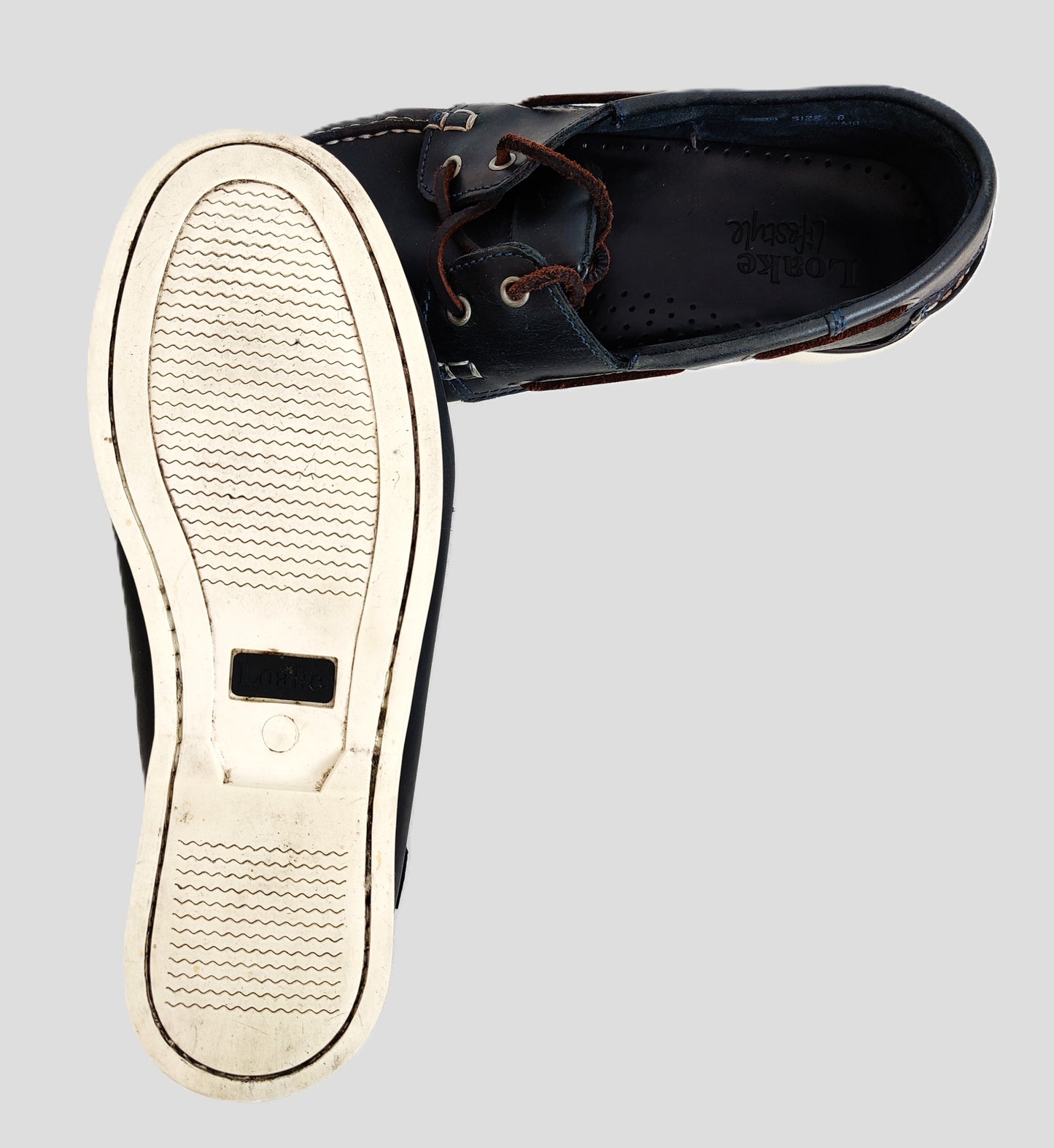 Loake "Lymington" Boat Shoes - Navy