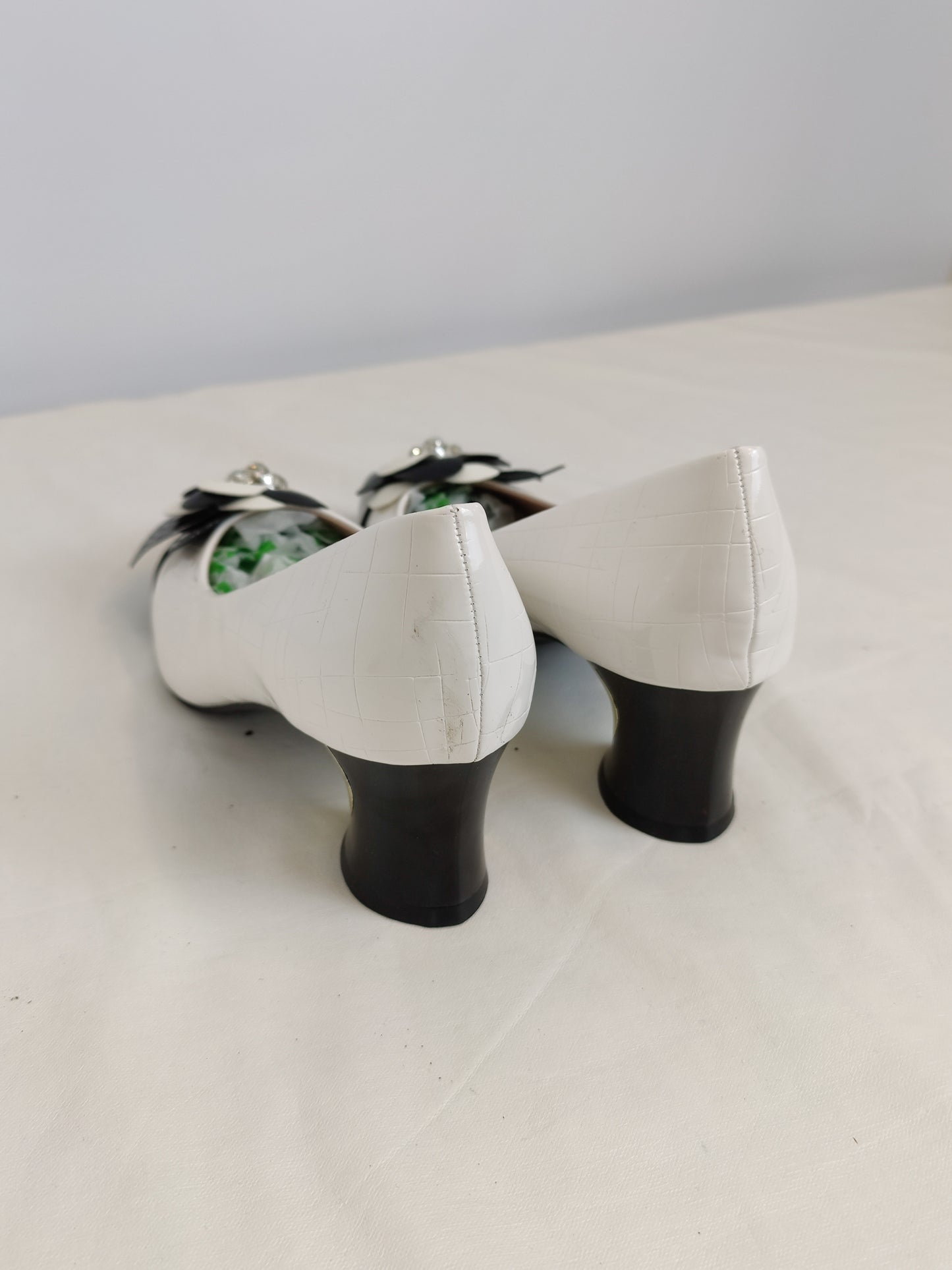 HJ.QIANLANG Flower Heels