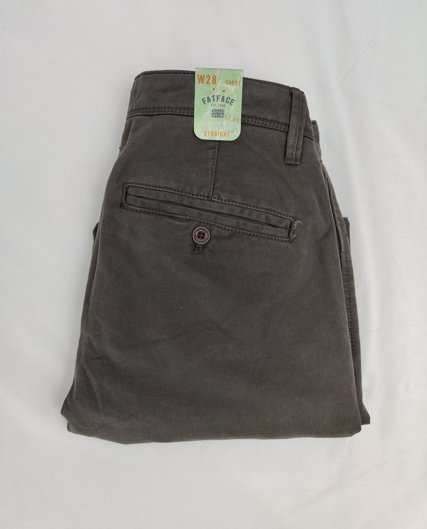 Fatface Khaki Green Chinos