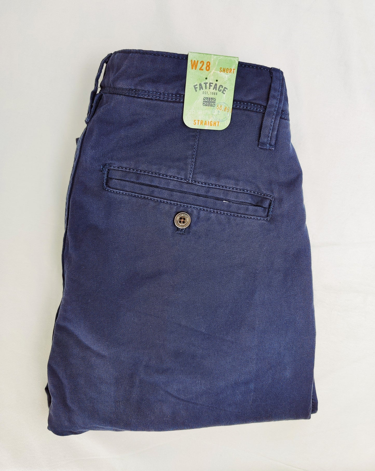 Fat Face Modern Coastal Chino - Navy