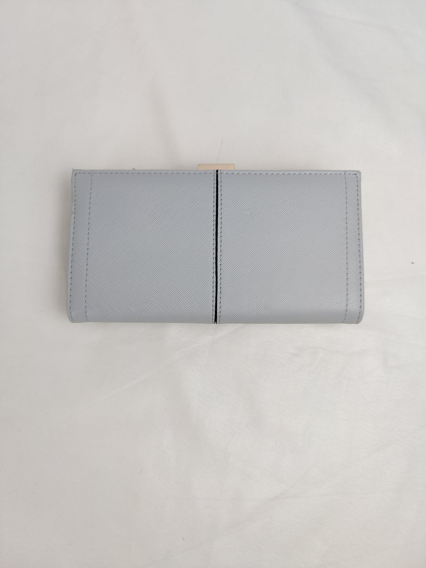 River Island Multi-Fabric Wallet - Grey