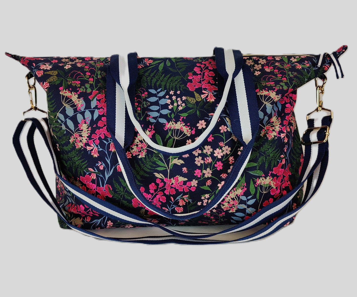 Joules-Floral Weekend Bag