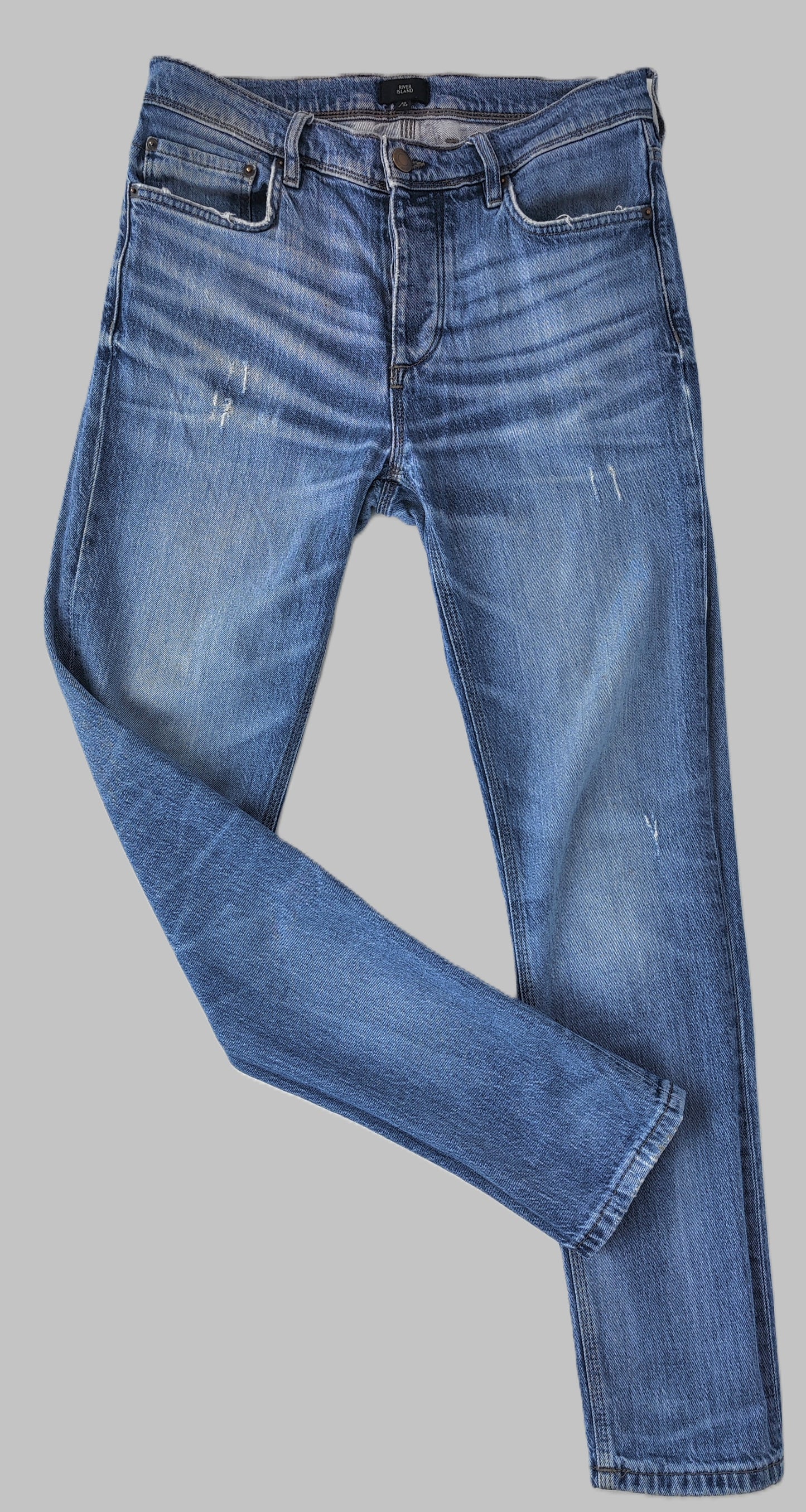 River Island Slim Fit ''Dylan'' Jeans - Blue