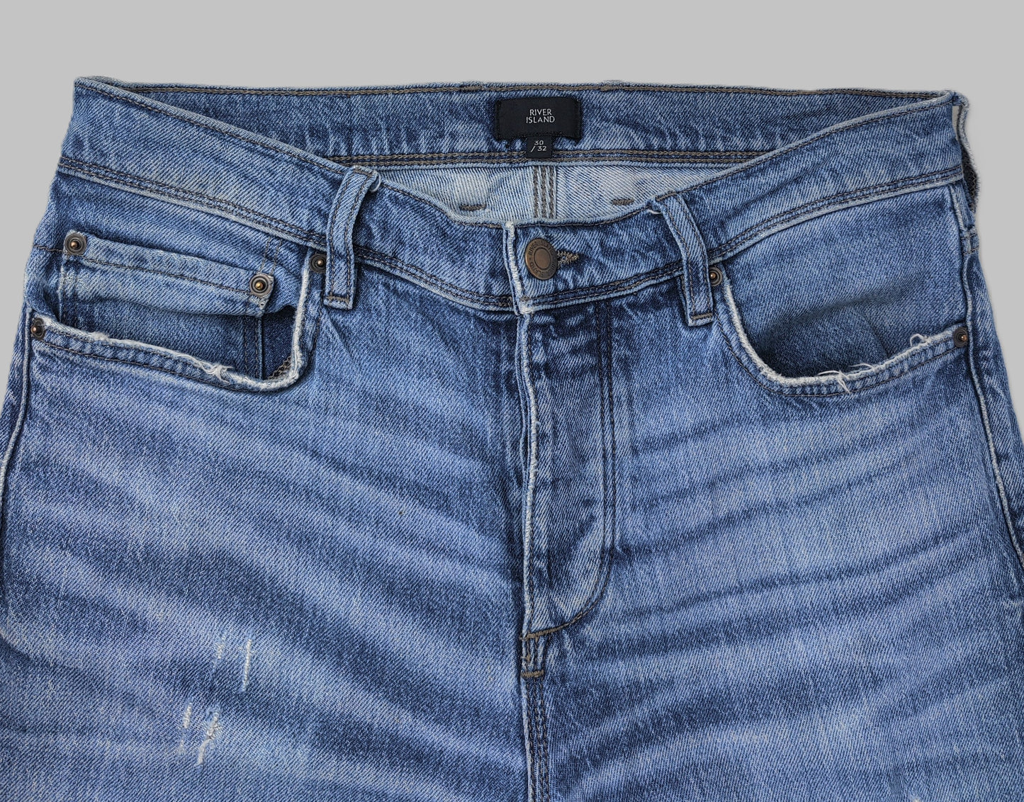 River Island Slim Fit ''Dylan'' Jeans - Blue