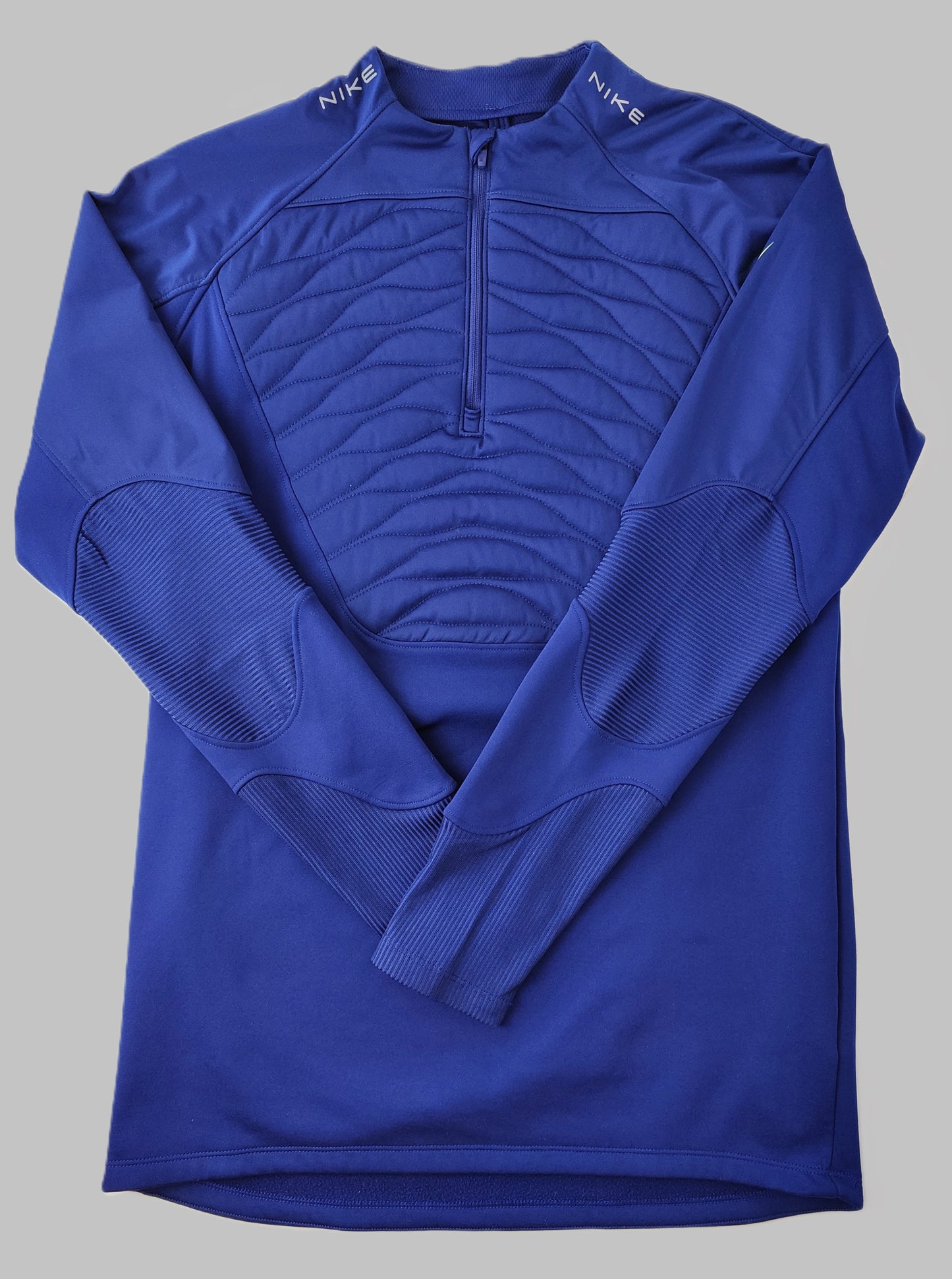 Nike Strike Winter Warrior Therma-Fit Drill Tracksuit- Navy with Yellow detail