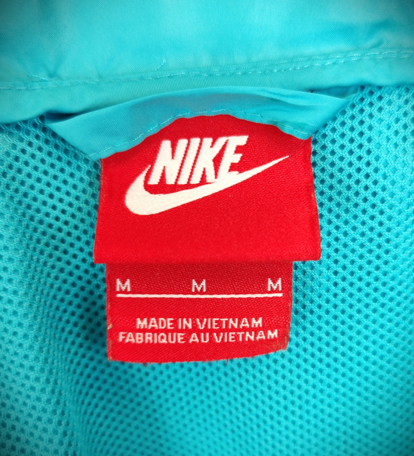 Hooded Nike Jacket WindRunner - Turquoise/Green
