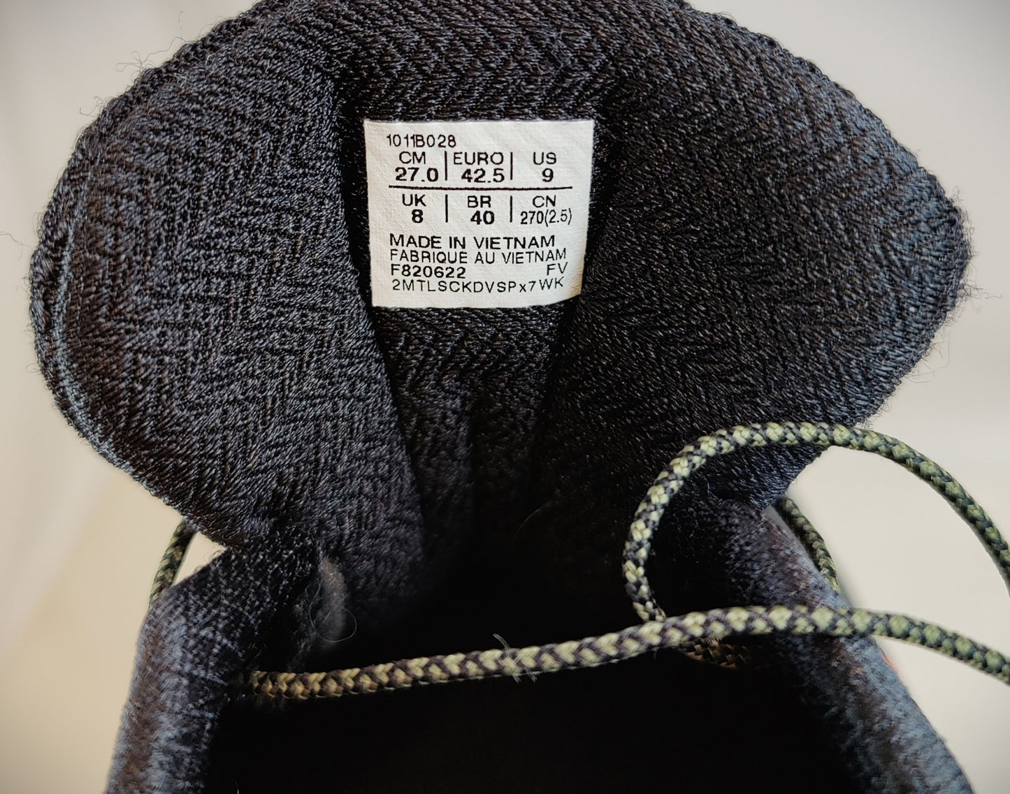 ASICS Men's Trabuco Max Trail Running Shoe- Black&Orange/Red Details