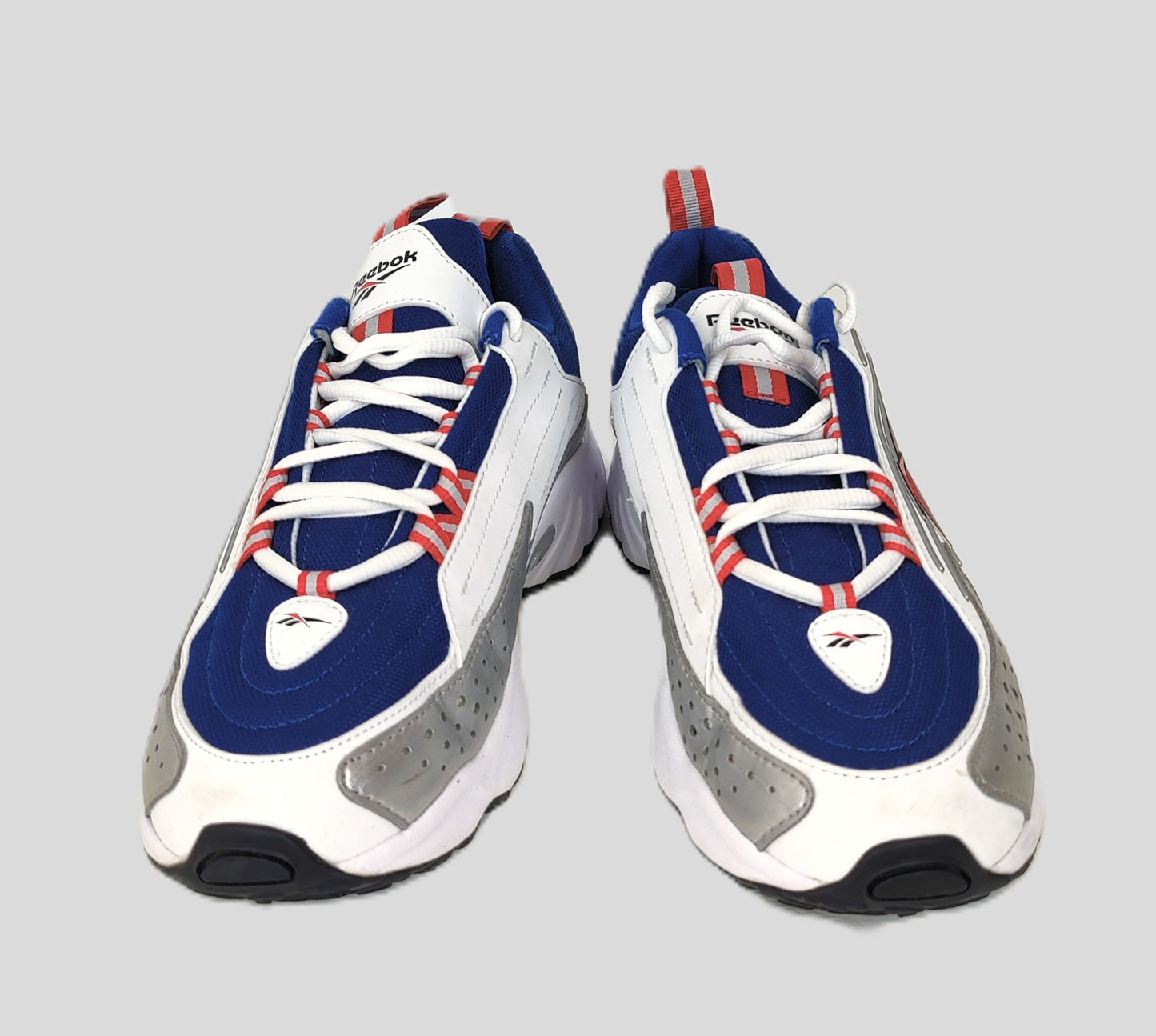 Reebok Dmx 2K Series Women's Trainers-White, Blue and Red/Pink
