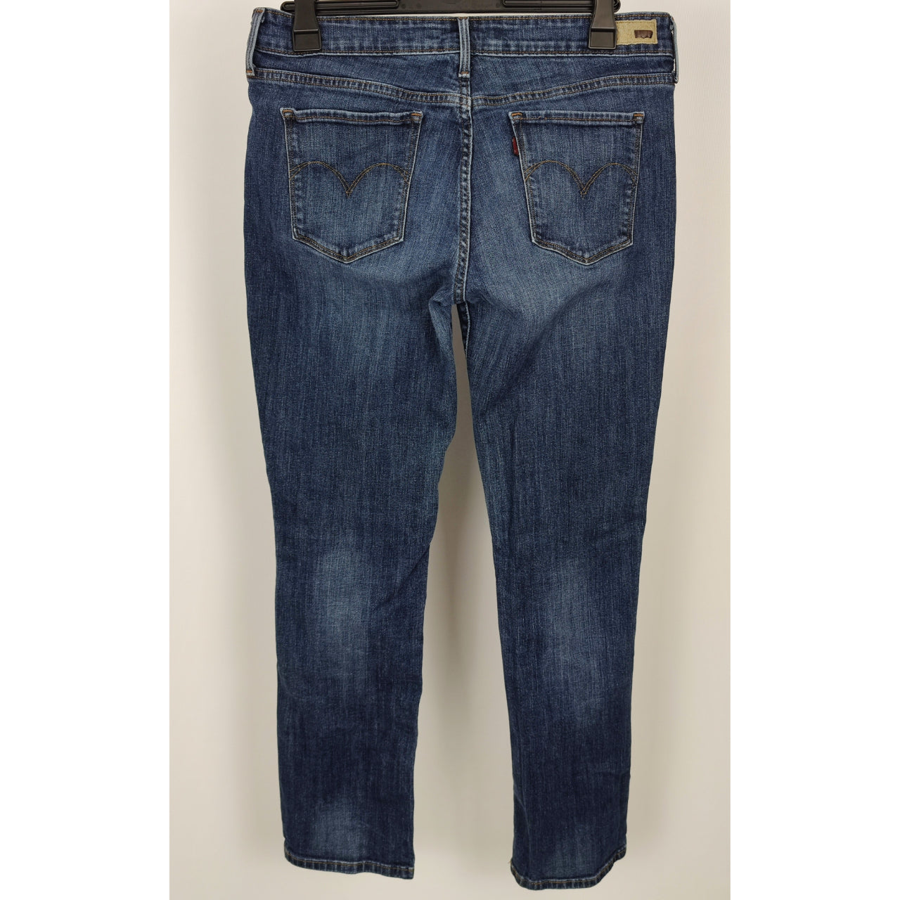 Levi's Strauss Demi Curve Modern Rise Straight Jeans - Washed Look