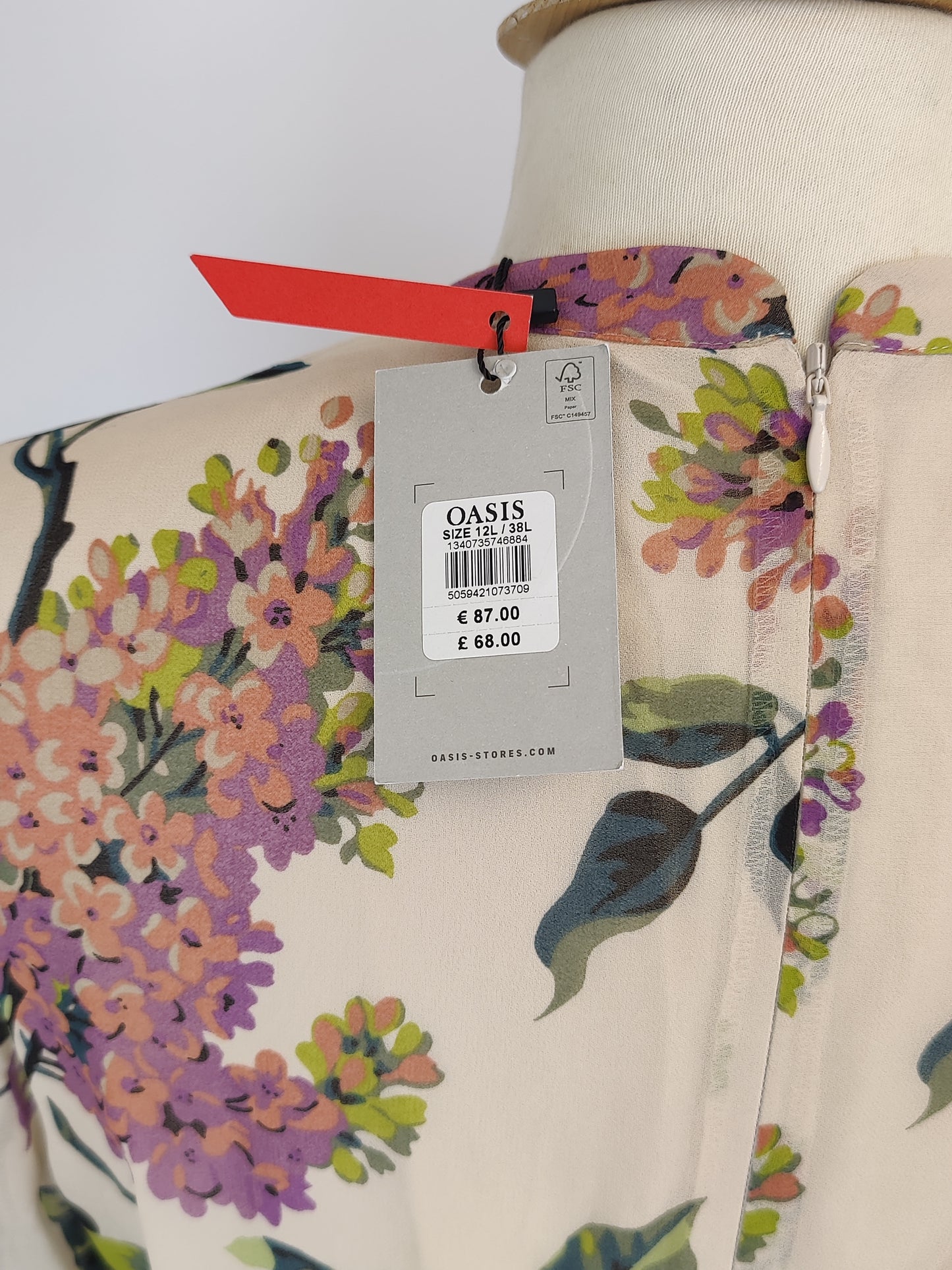 Oasis Blossom Skater Floral Dress