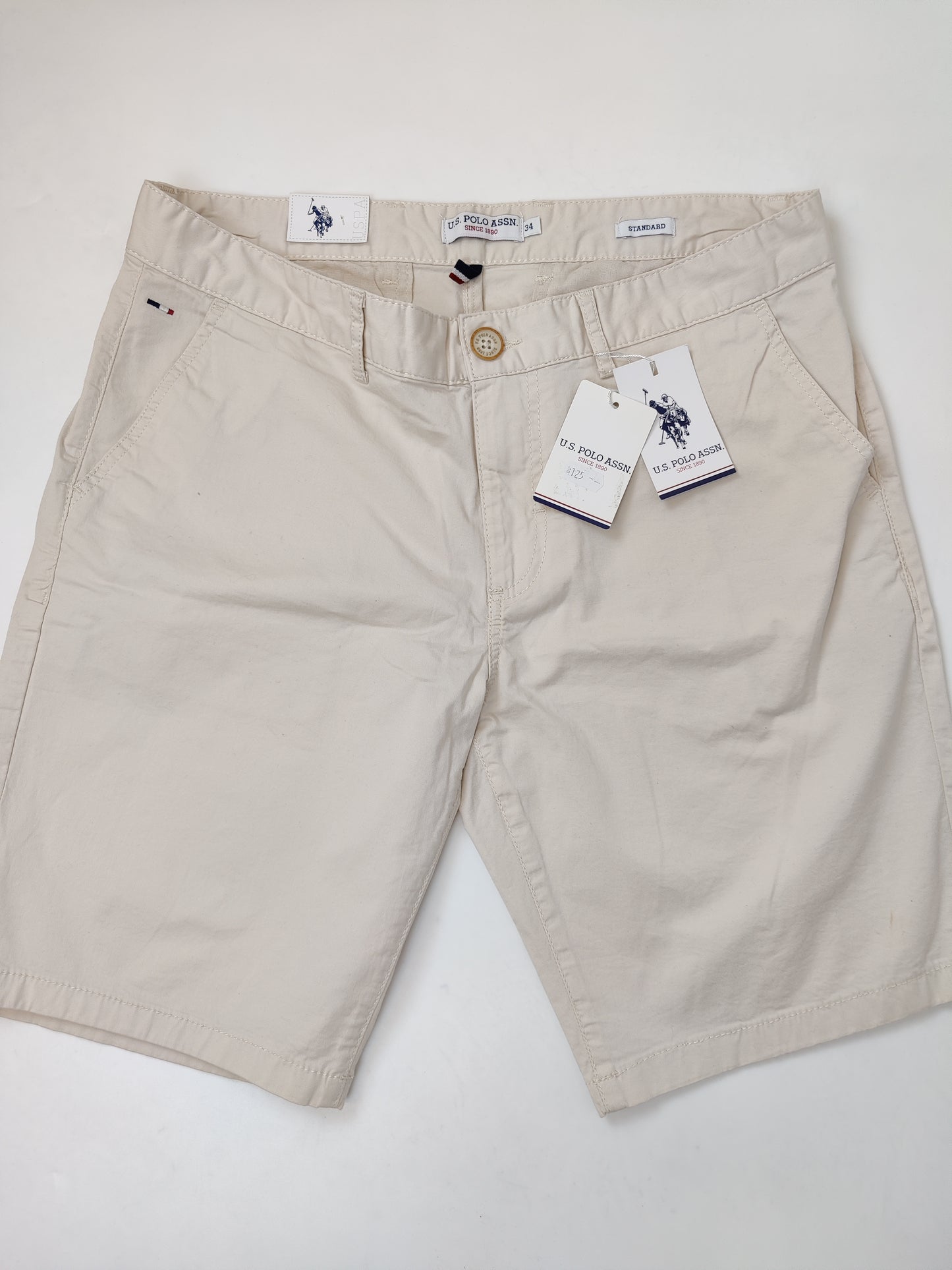 U.S. Polo Assn. Beige Rocky Shorts