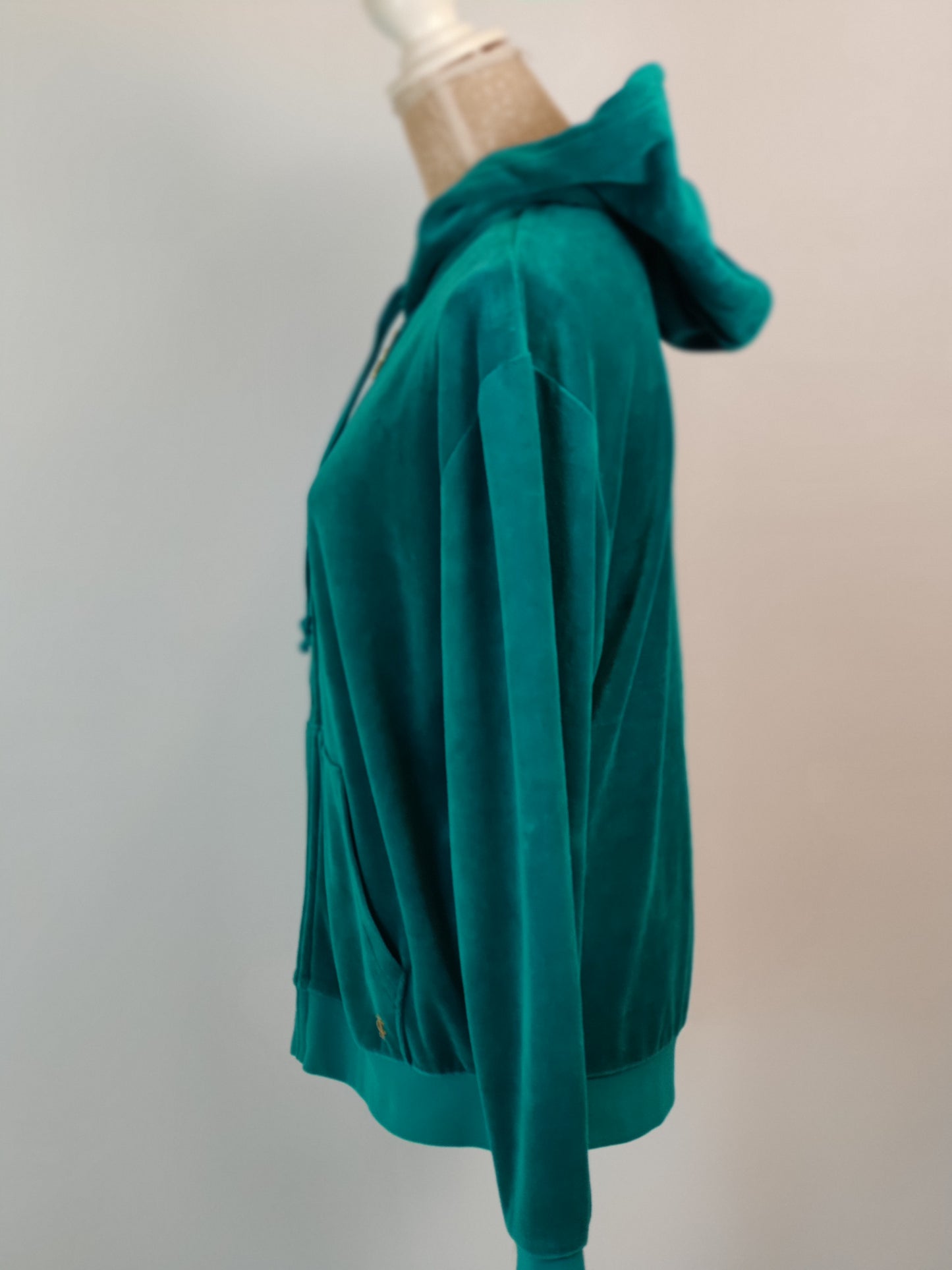 Juicy Couture Velour Teal Hoody