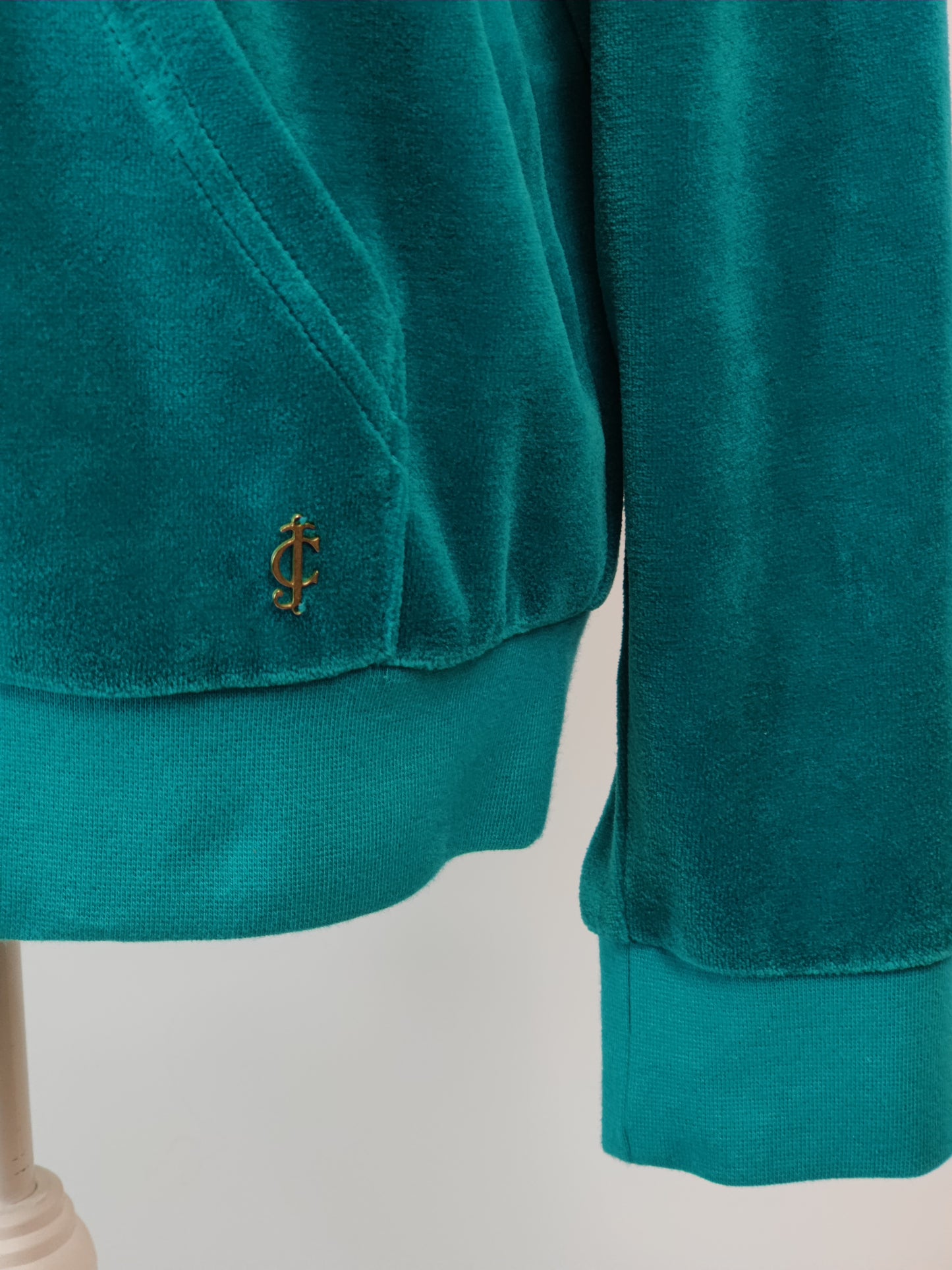 Juicy Couture Velour Teal Hoody