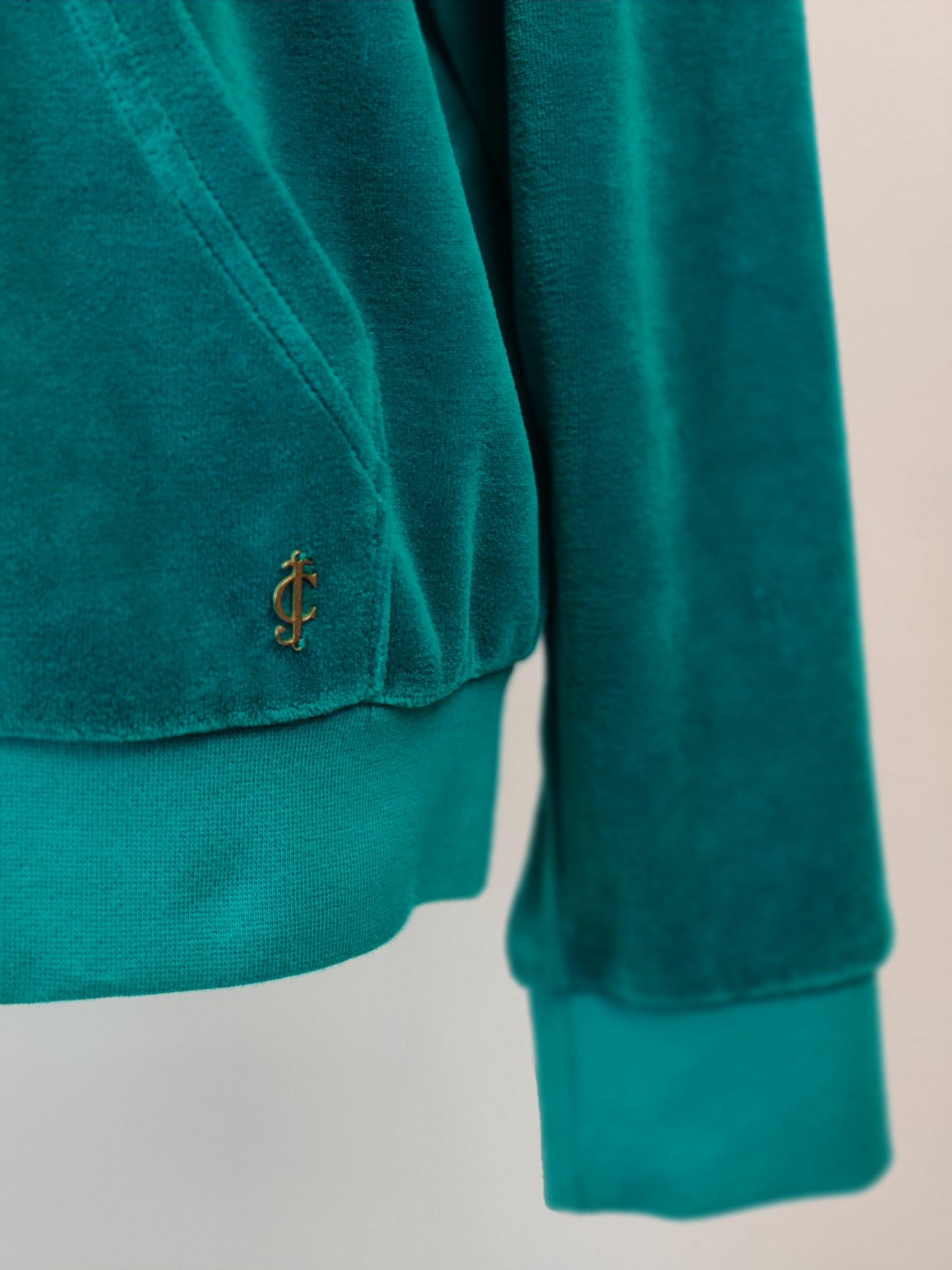 Juicy Couture Velour Teal Hoody