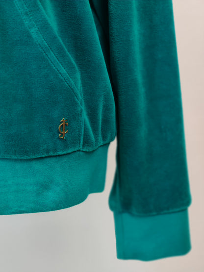Juicy Couture Velour Teal Hoody