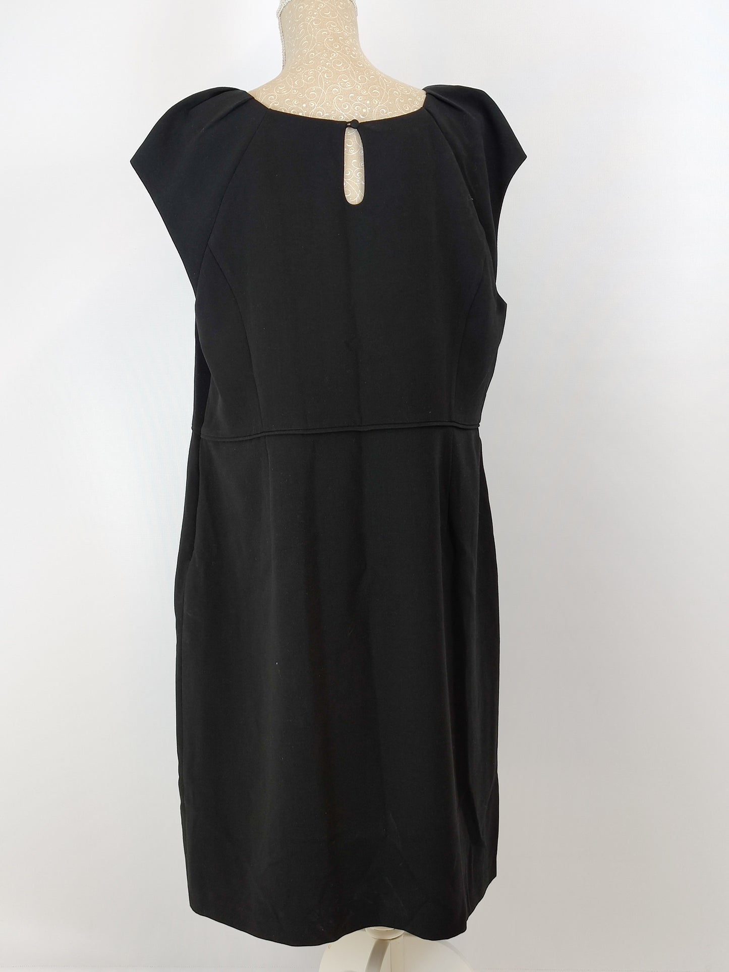 Moonsoon Black Hand Embellished Dress