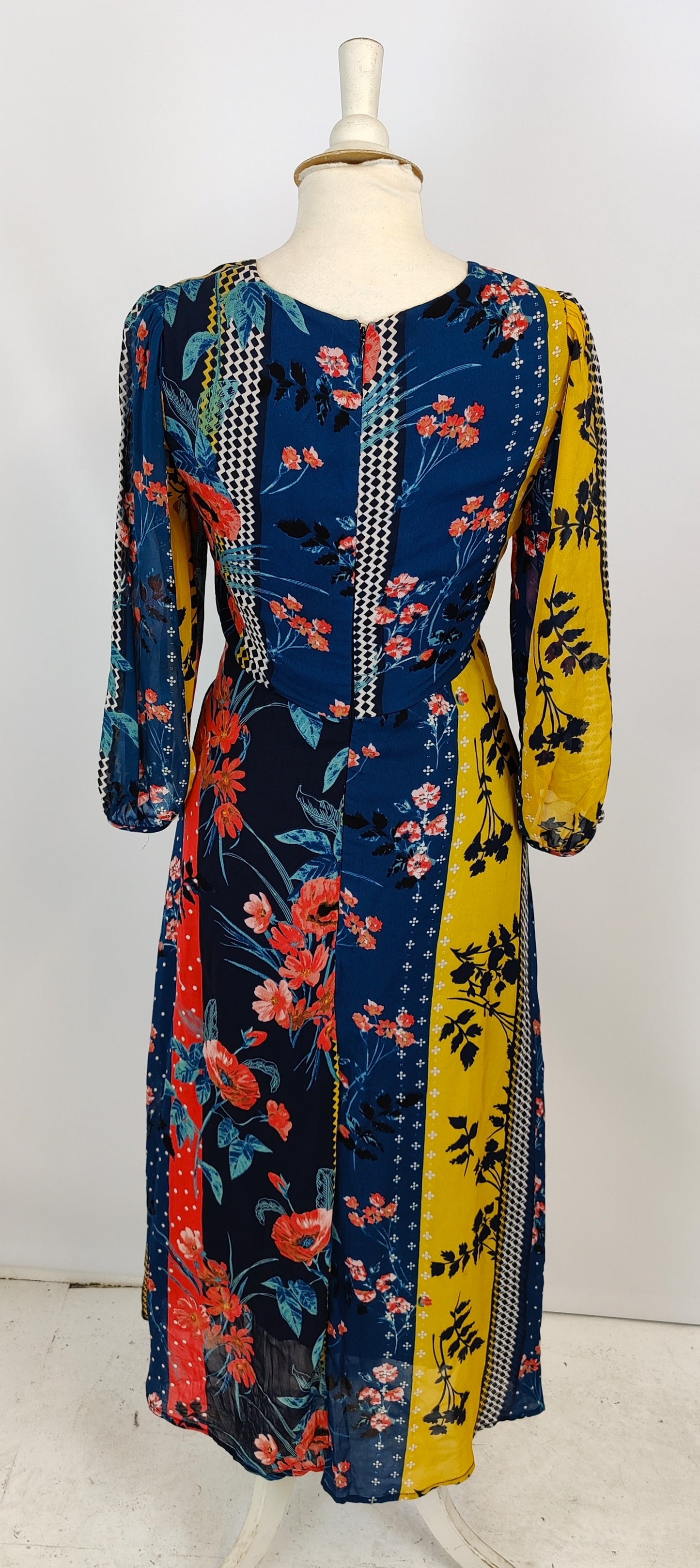 Monsoon Floral Multi-Colour Print Dress